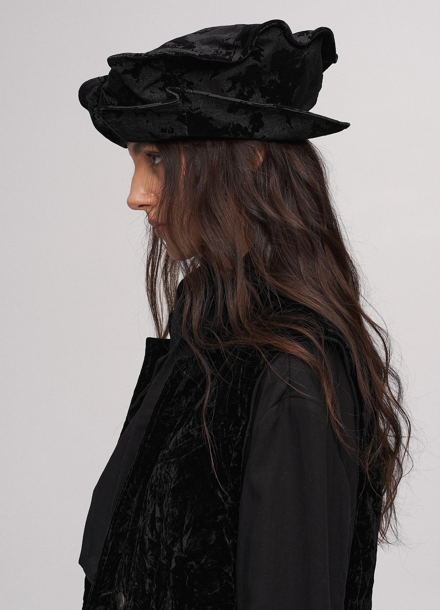 Stacked Brim Painter Hat