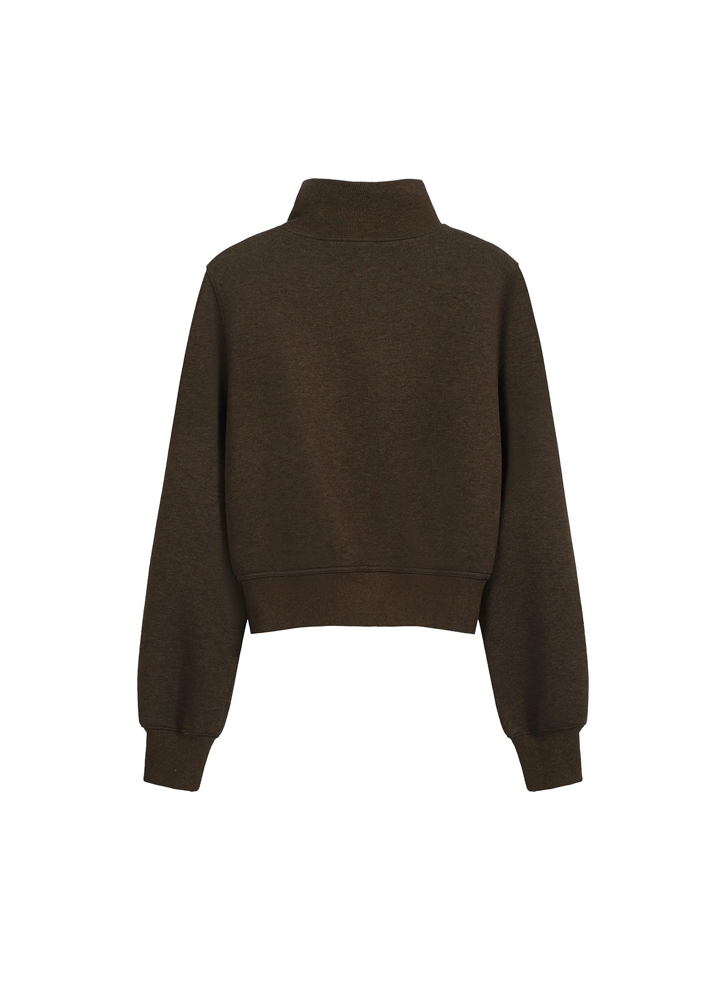Stand-Collar Zip Jacket