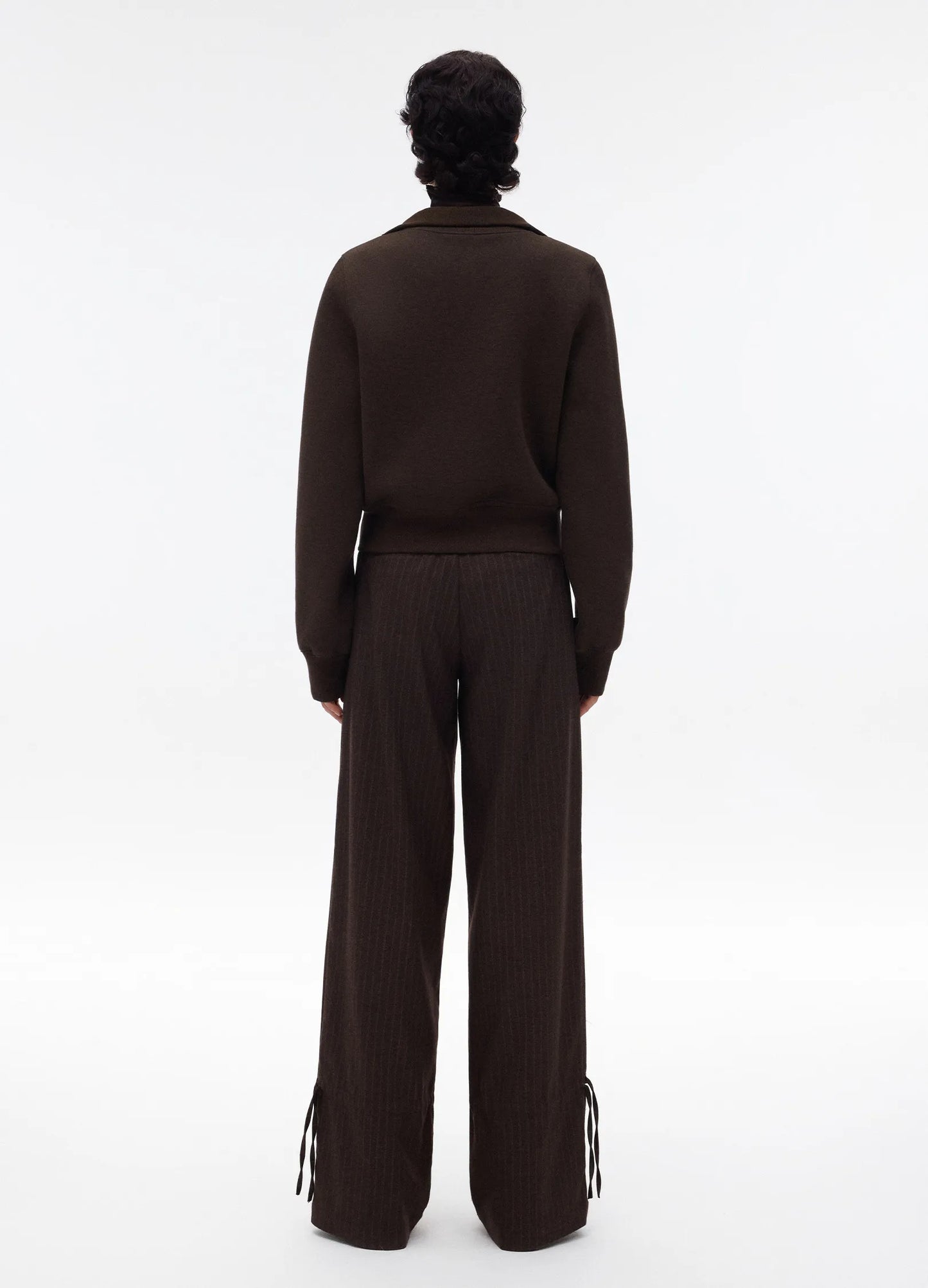 Stand-Collar Zip Jacket