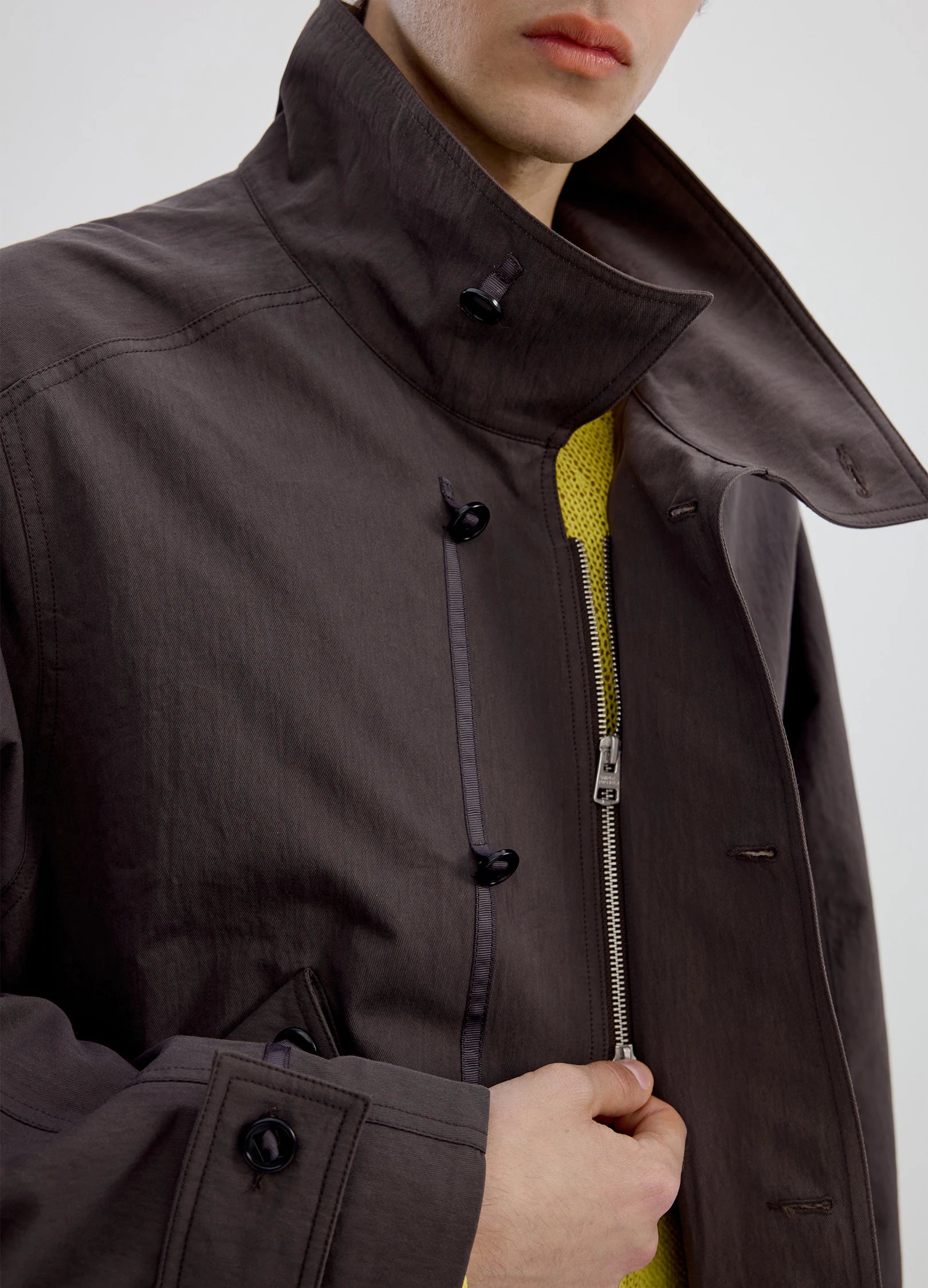 Stand Collar 3D Jacket – VERSEAS