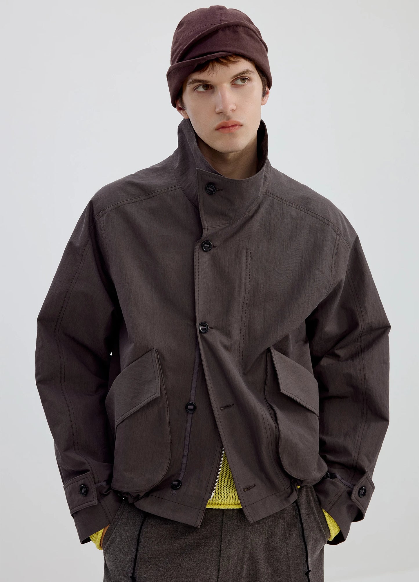 Stand Collar 3D Jacket