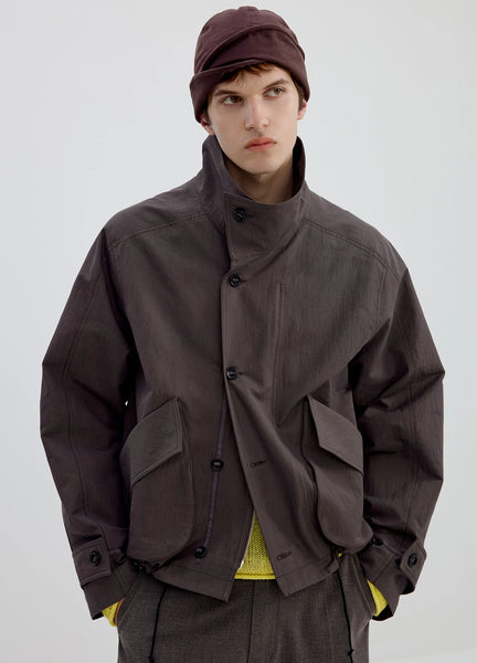 Stand Collar 3D Jacket – VERSEAS