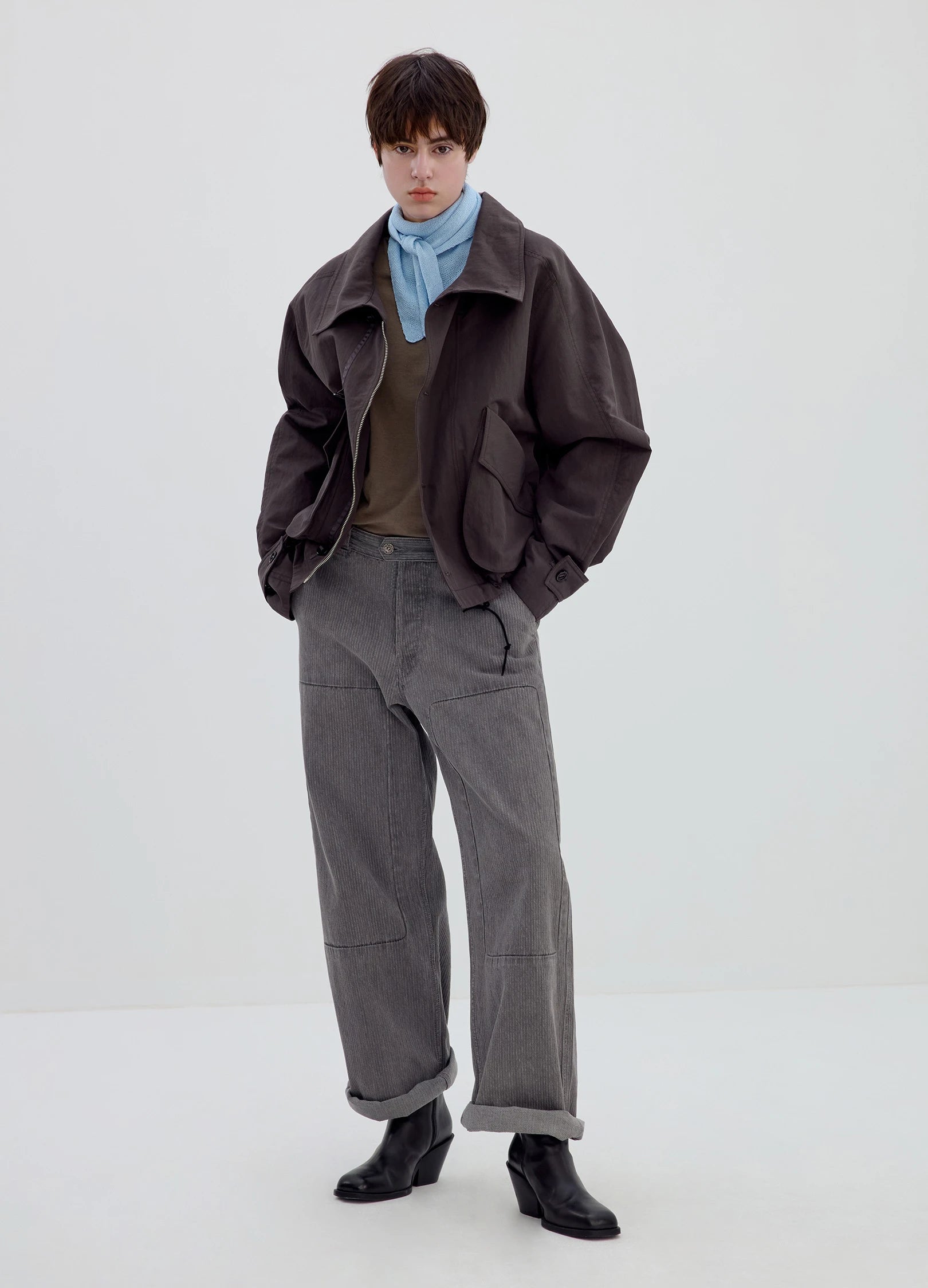 Stand Collar 3D Jacket – VERSEAS