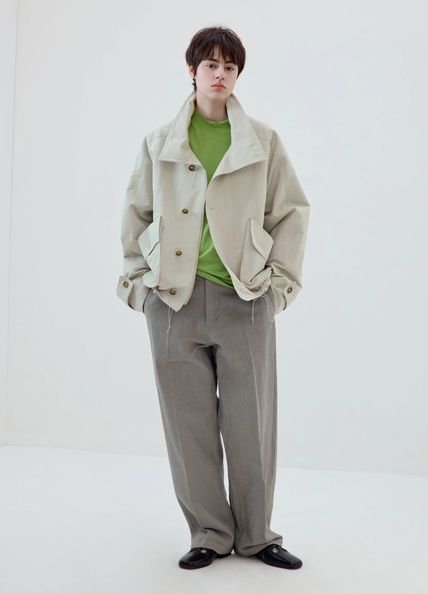 Stand Collar 3D Jacket