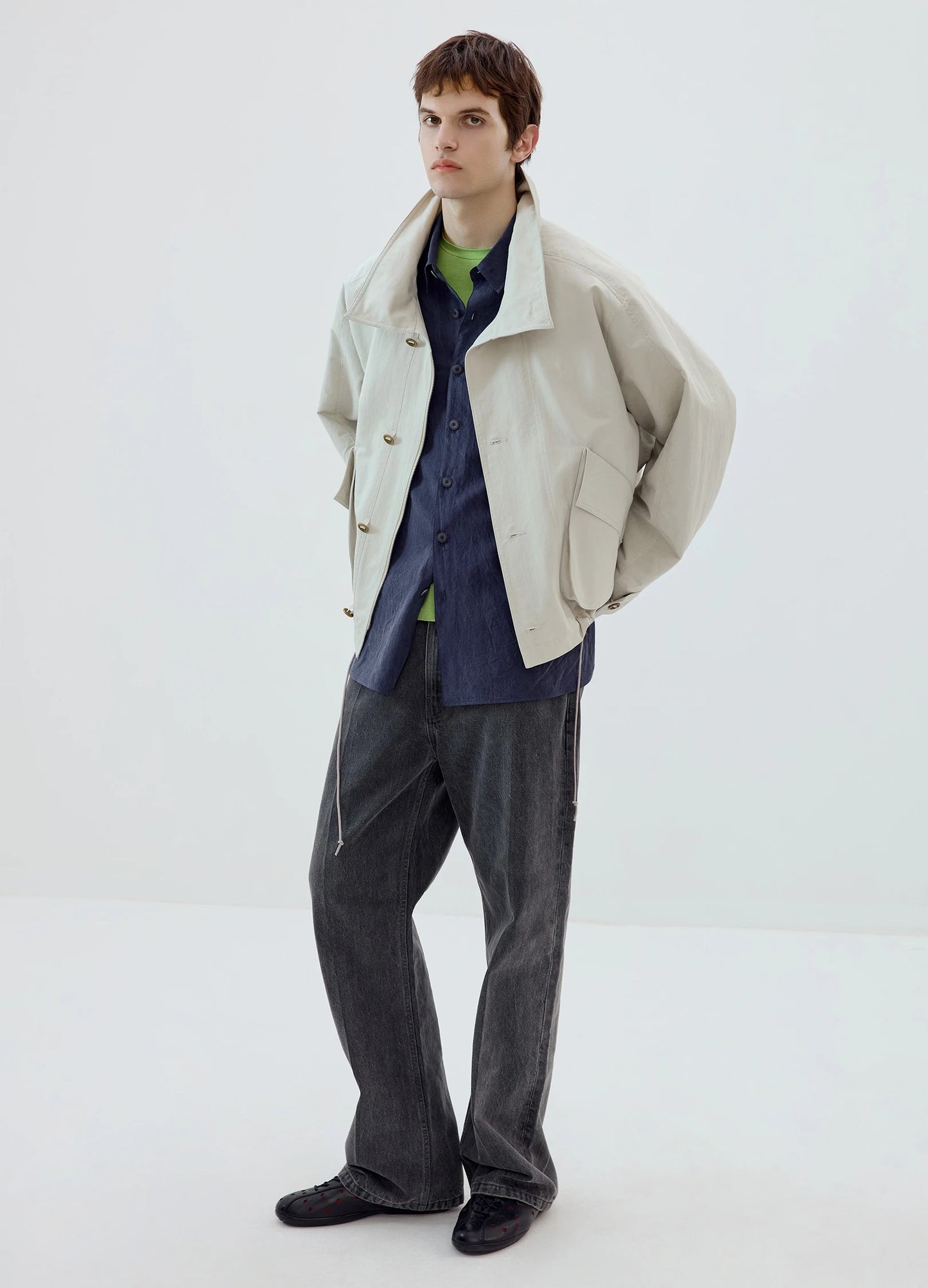 Stand Collar 3D Jacket