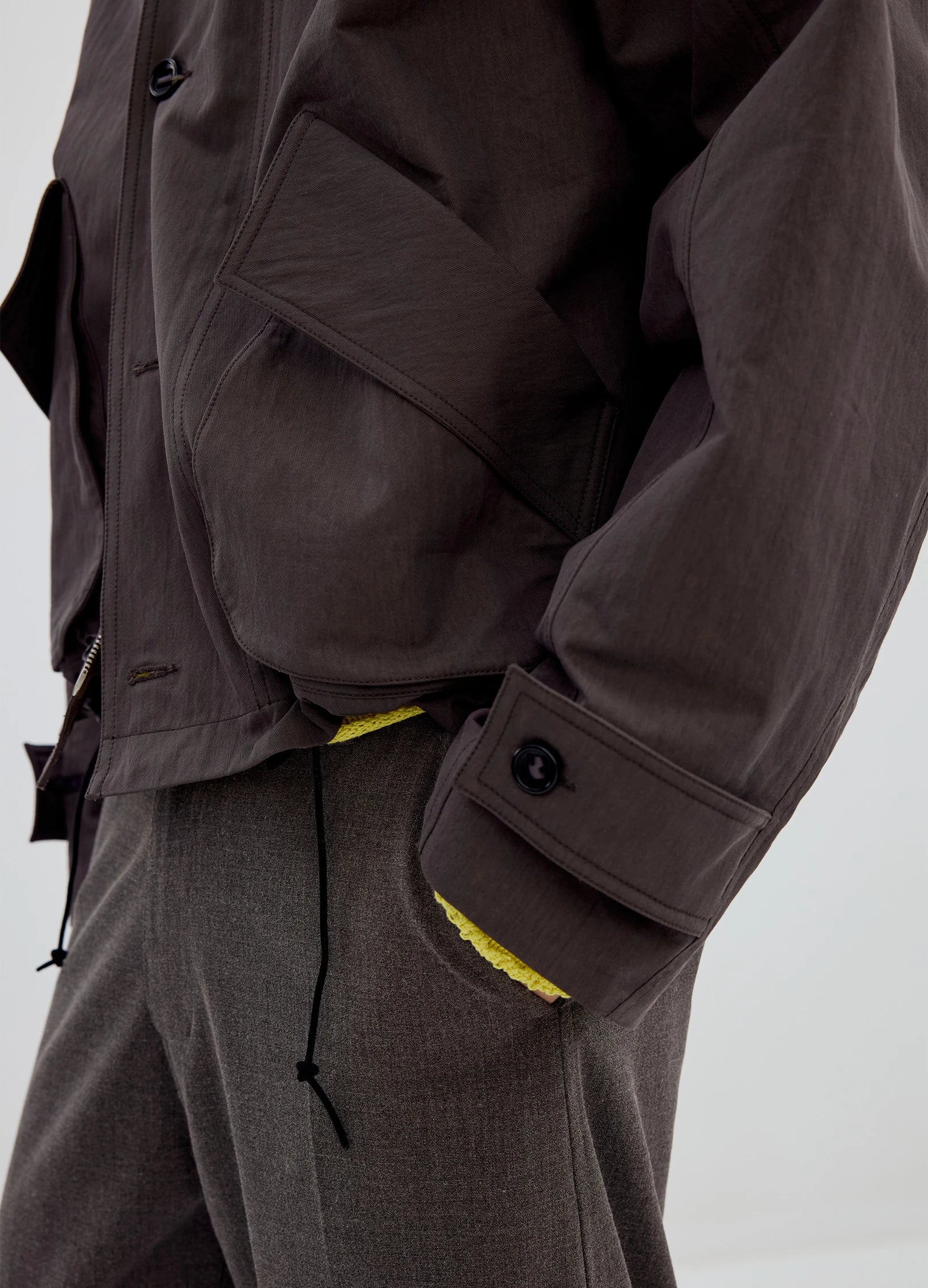 Stand Collar 3D Jacket – VERSEAS