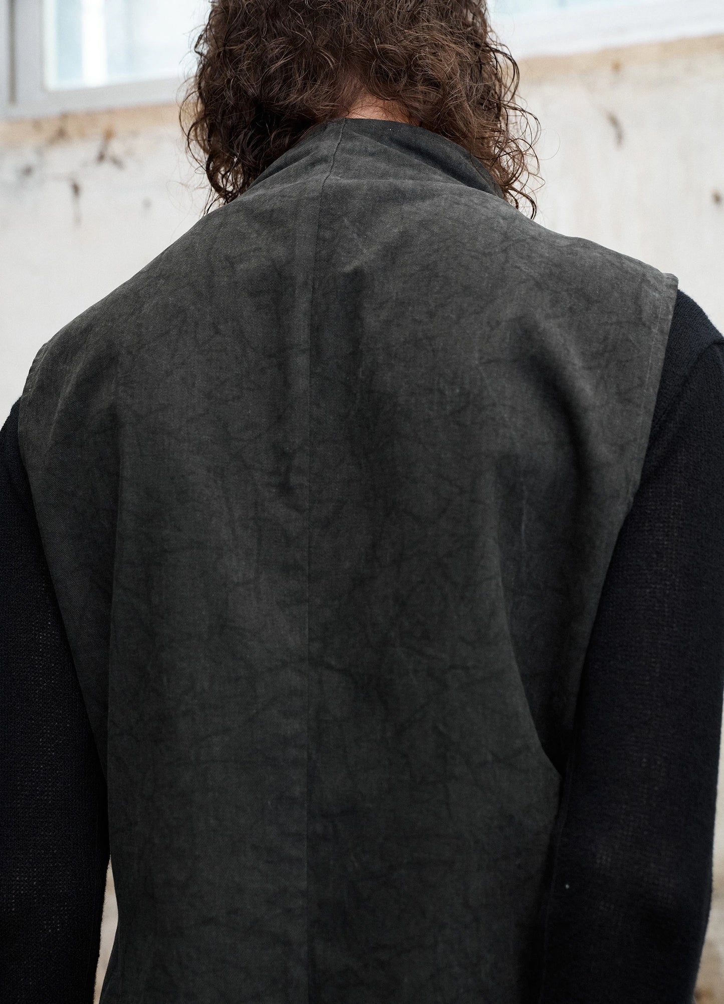 Stand Collar Vest