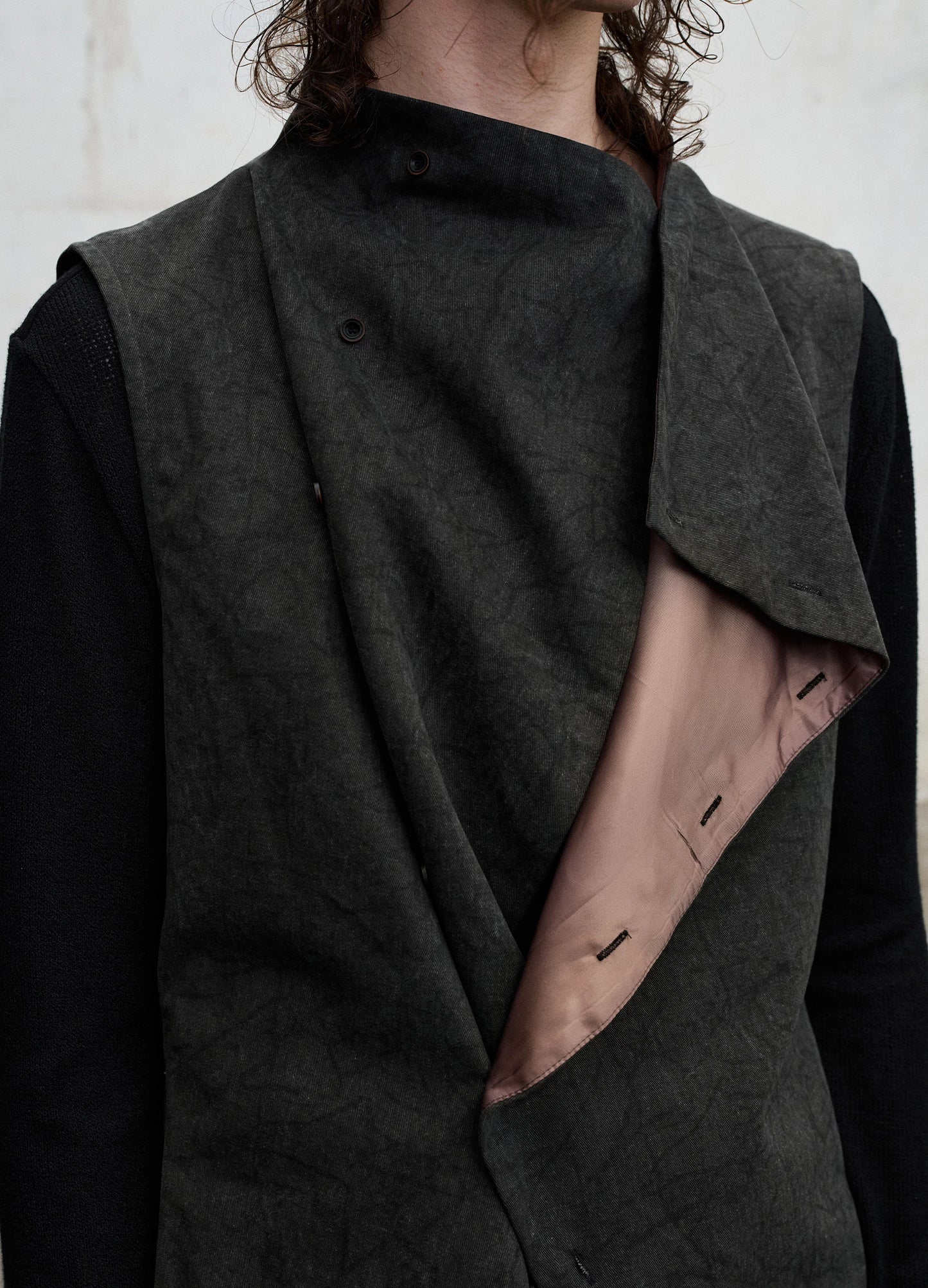 Stand Collar Vest