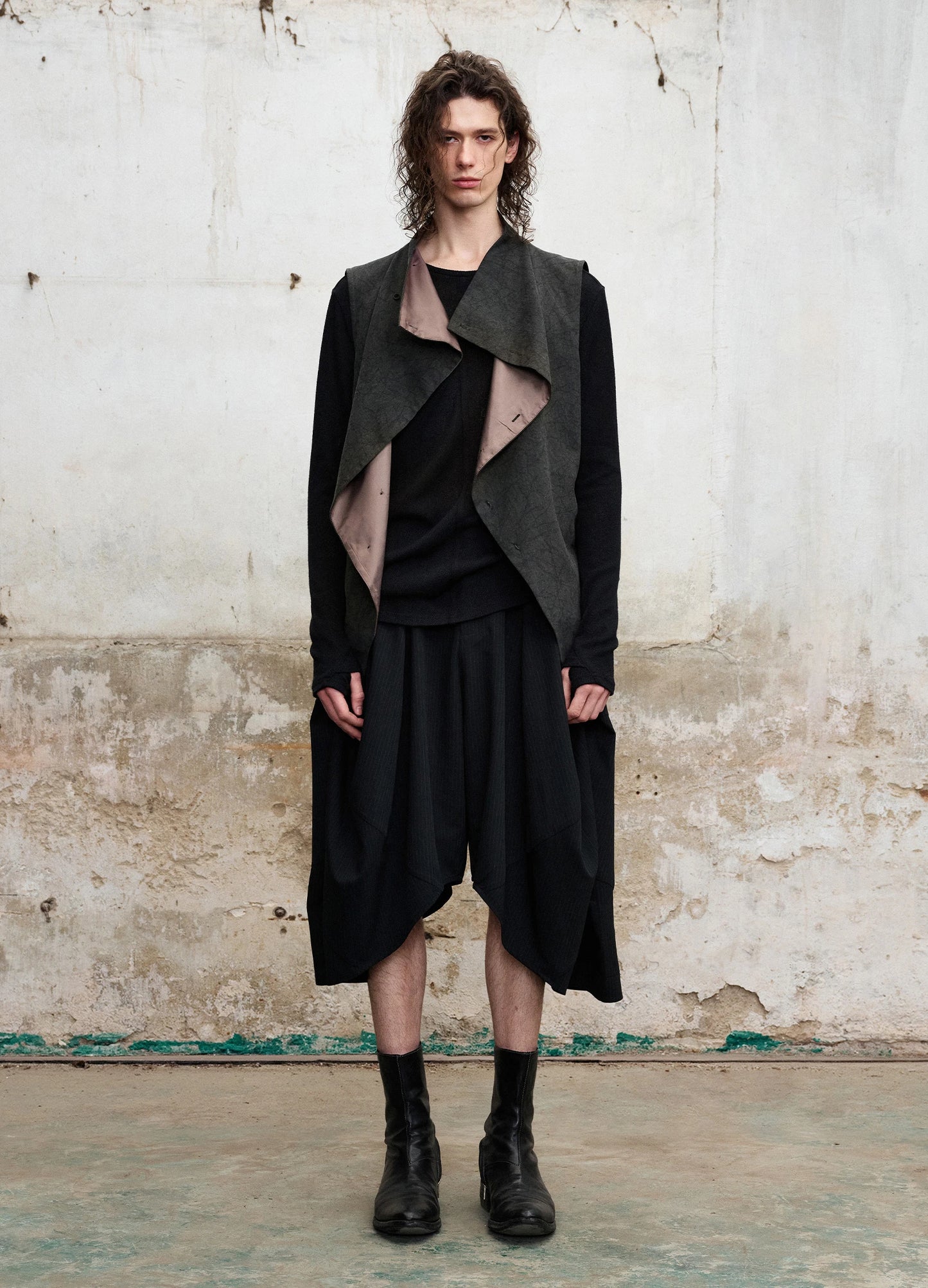 Stand Collar Vest
