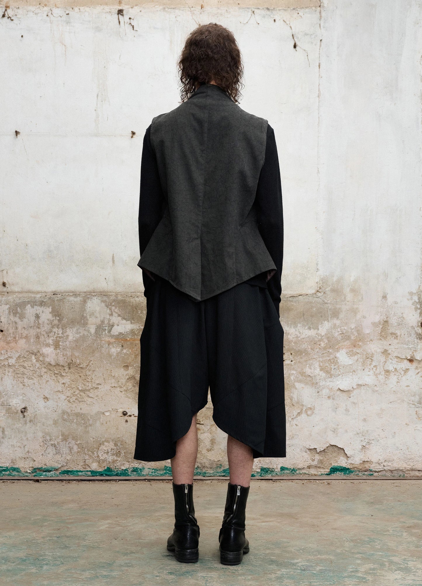 Stand Collar Vest