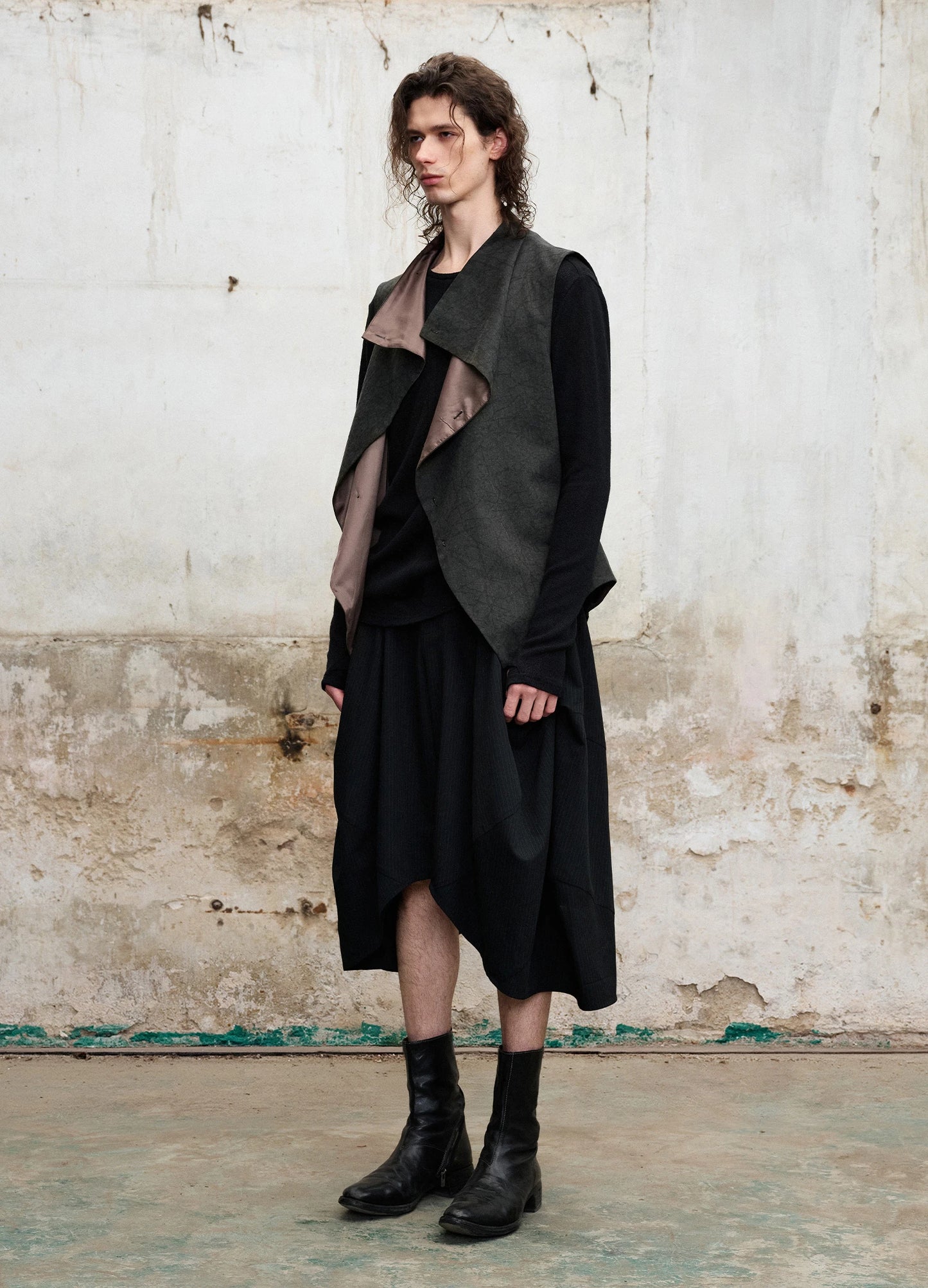Stand Collar Vest