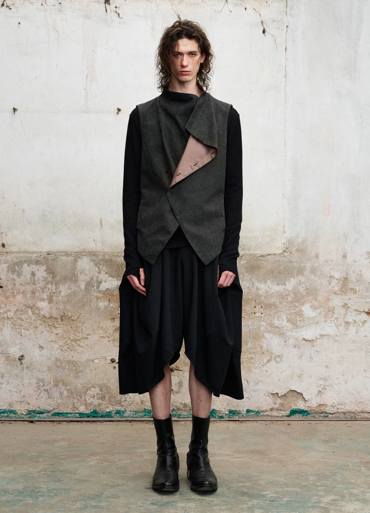 Stand Collar Vest