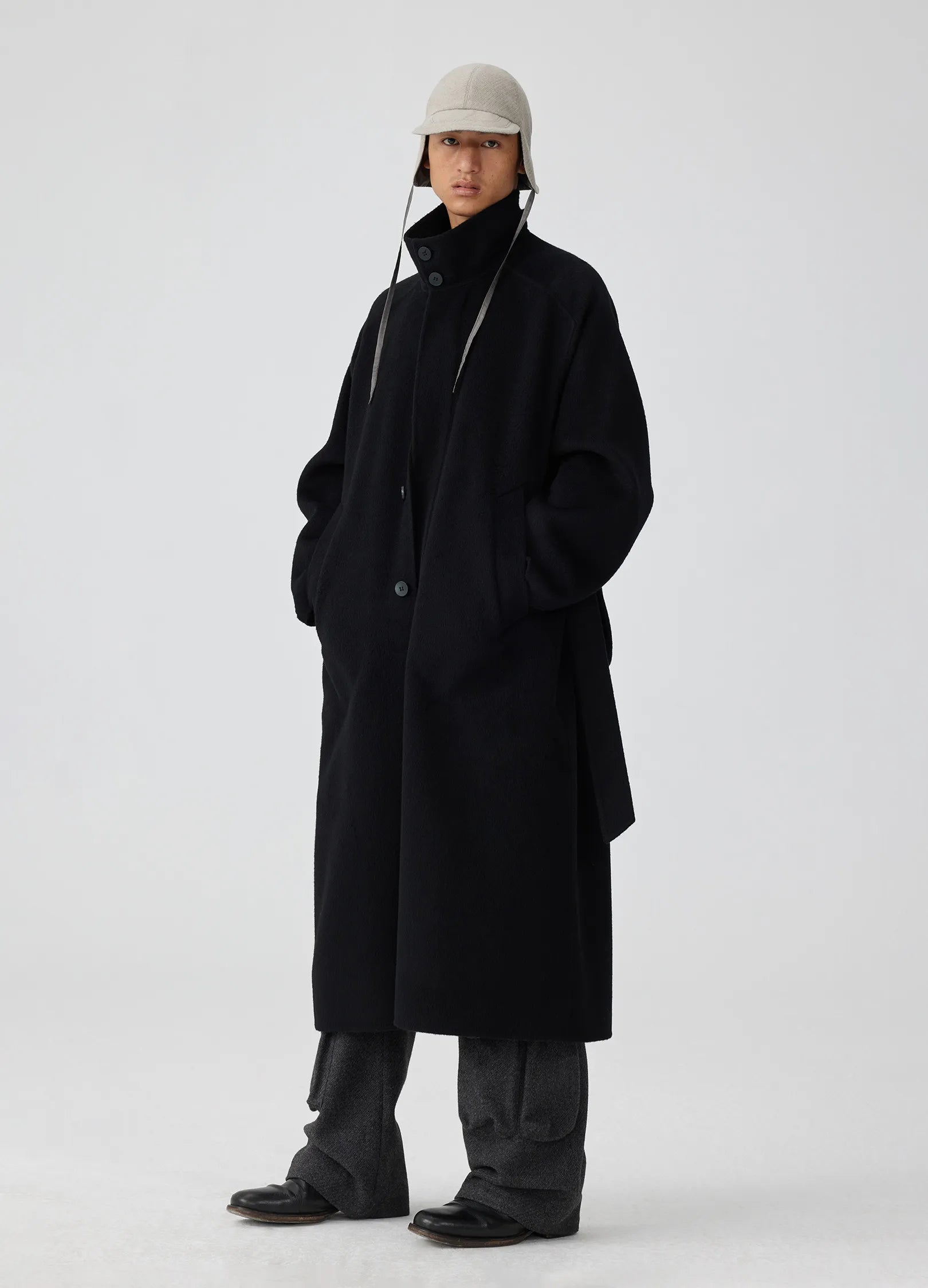 Standup Wool Coat – VERSEAS