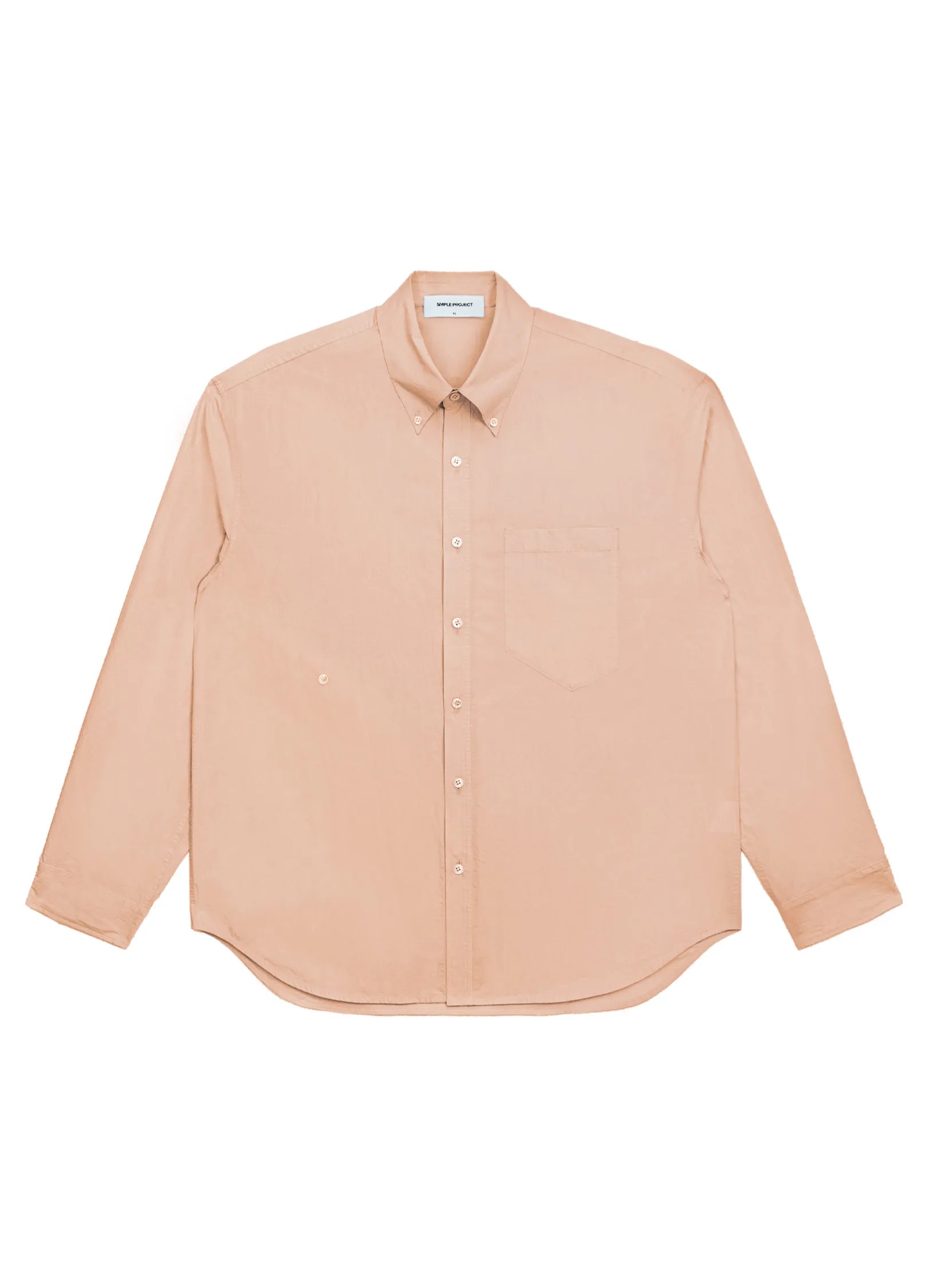 side button dress shirt Ornella Side Button-Up Shirt