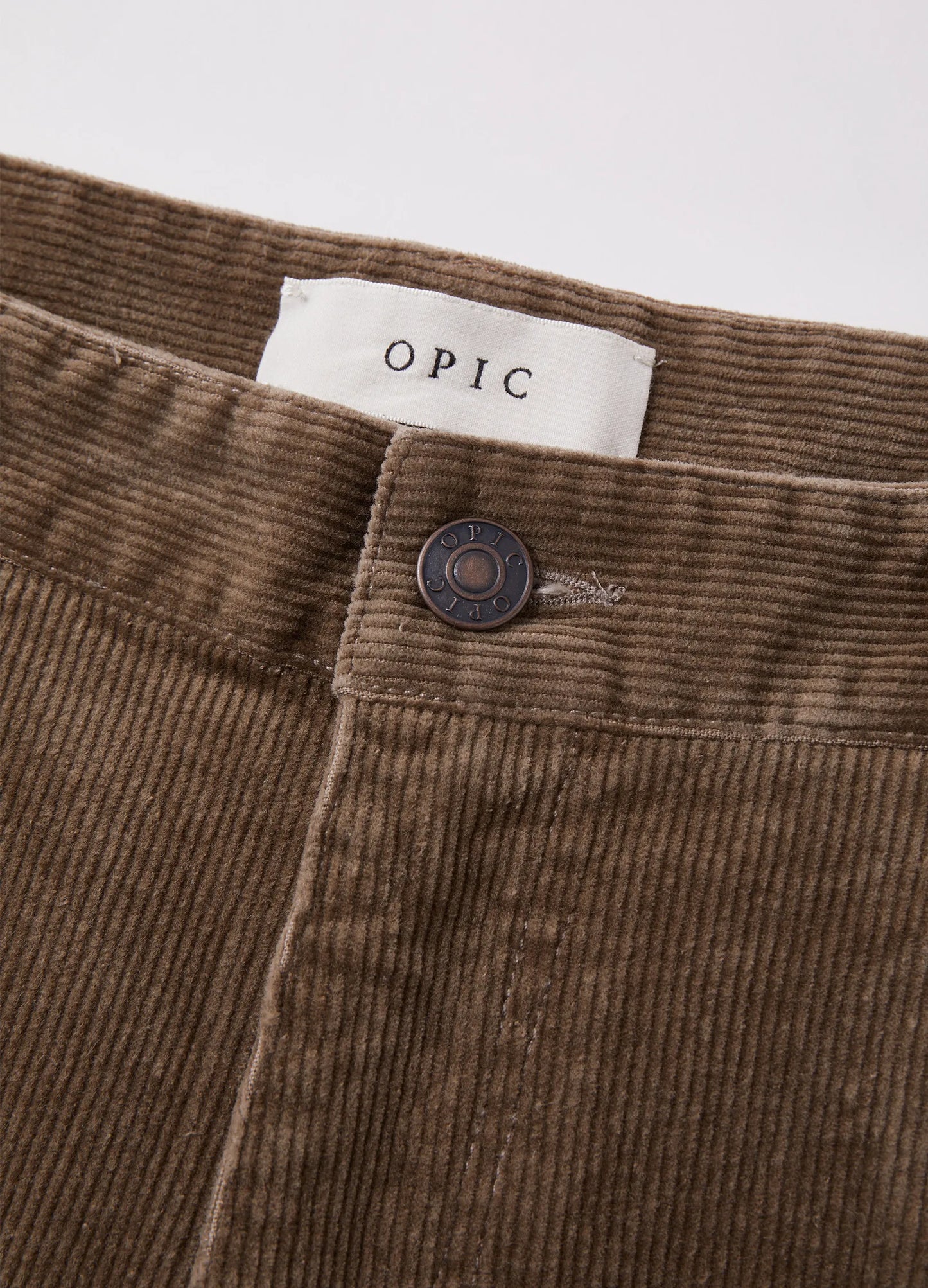 Straight Corduroy Trousers