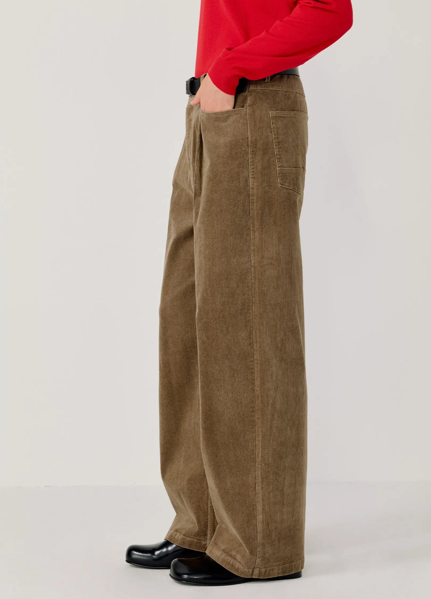 Straight Corduroy Trousers