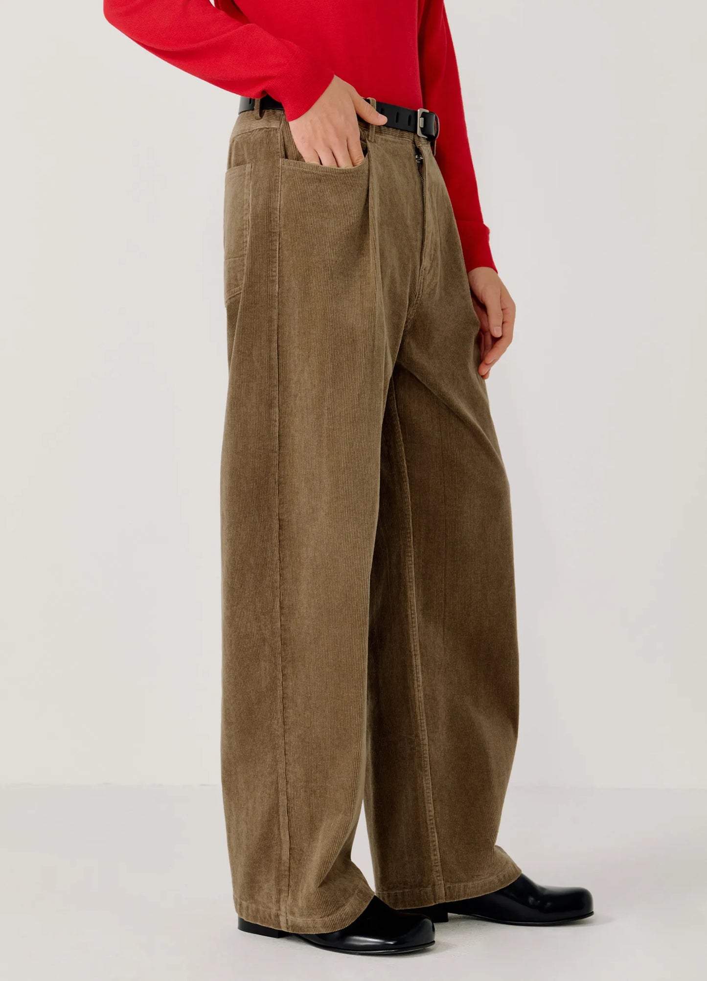Straight Corduroy Trousers