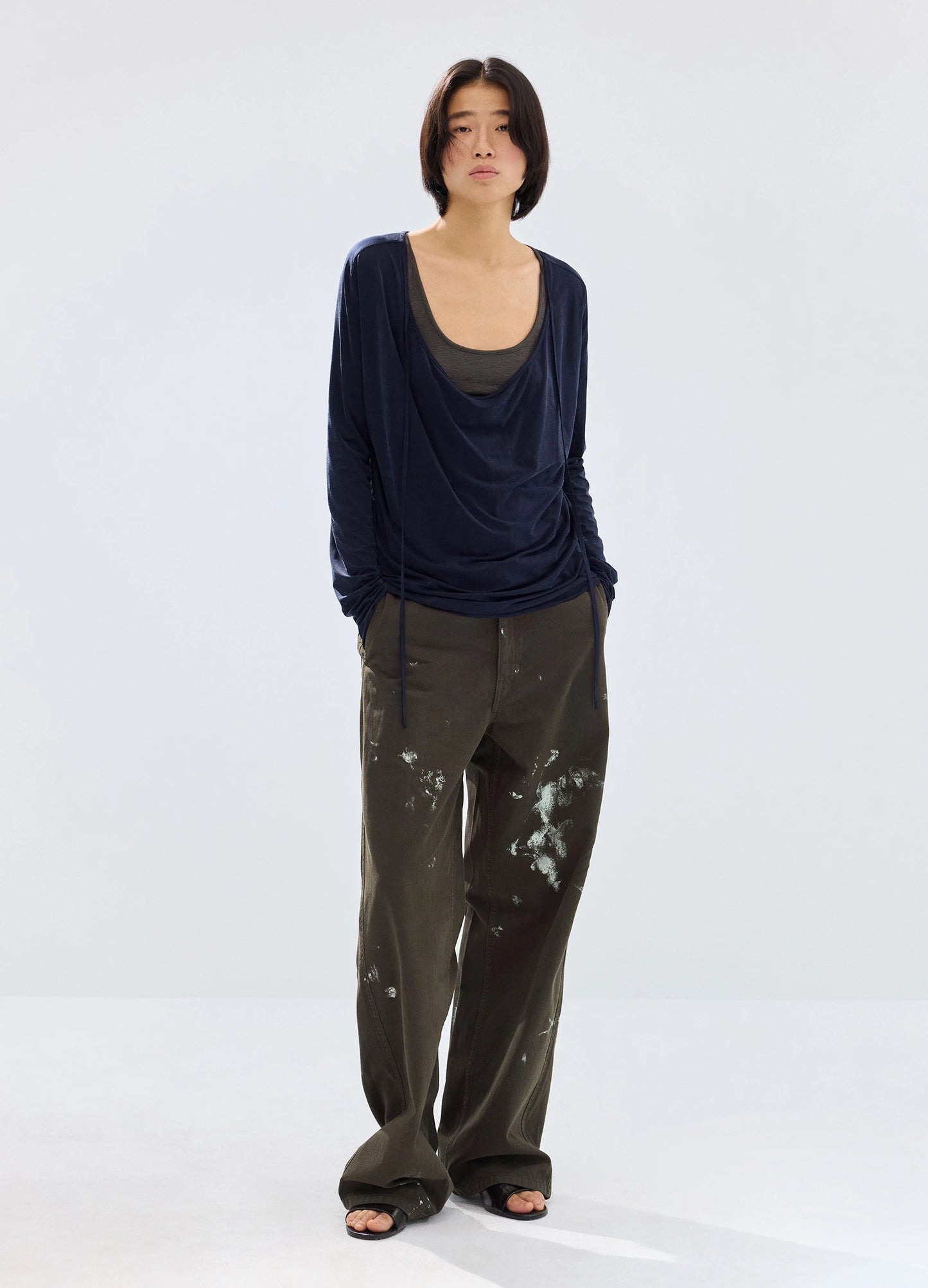 Straight Painter Trousers