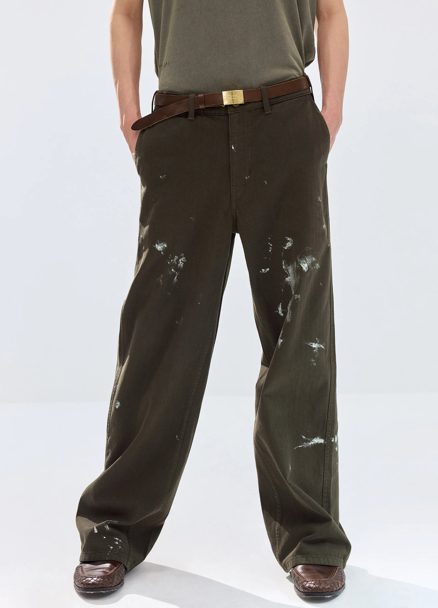 Straight Painter Trousers