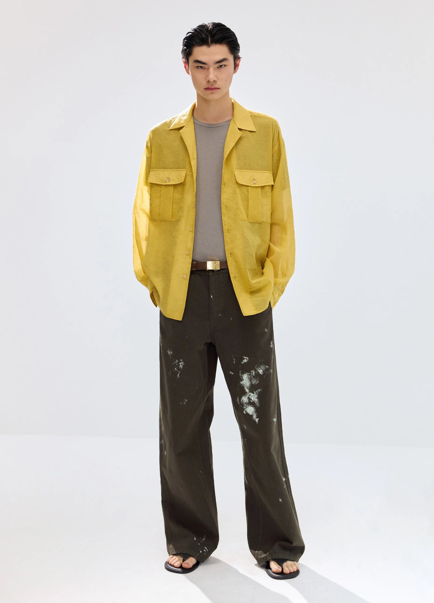 Straight Painter Trousers