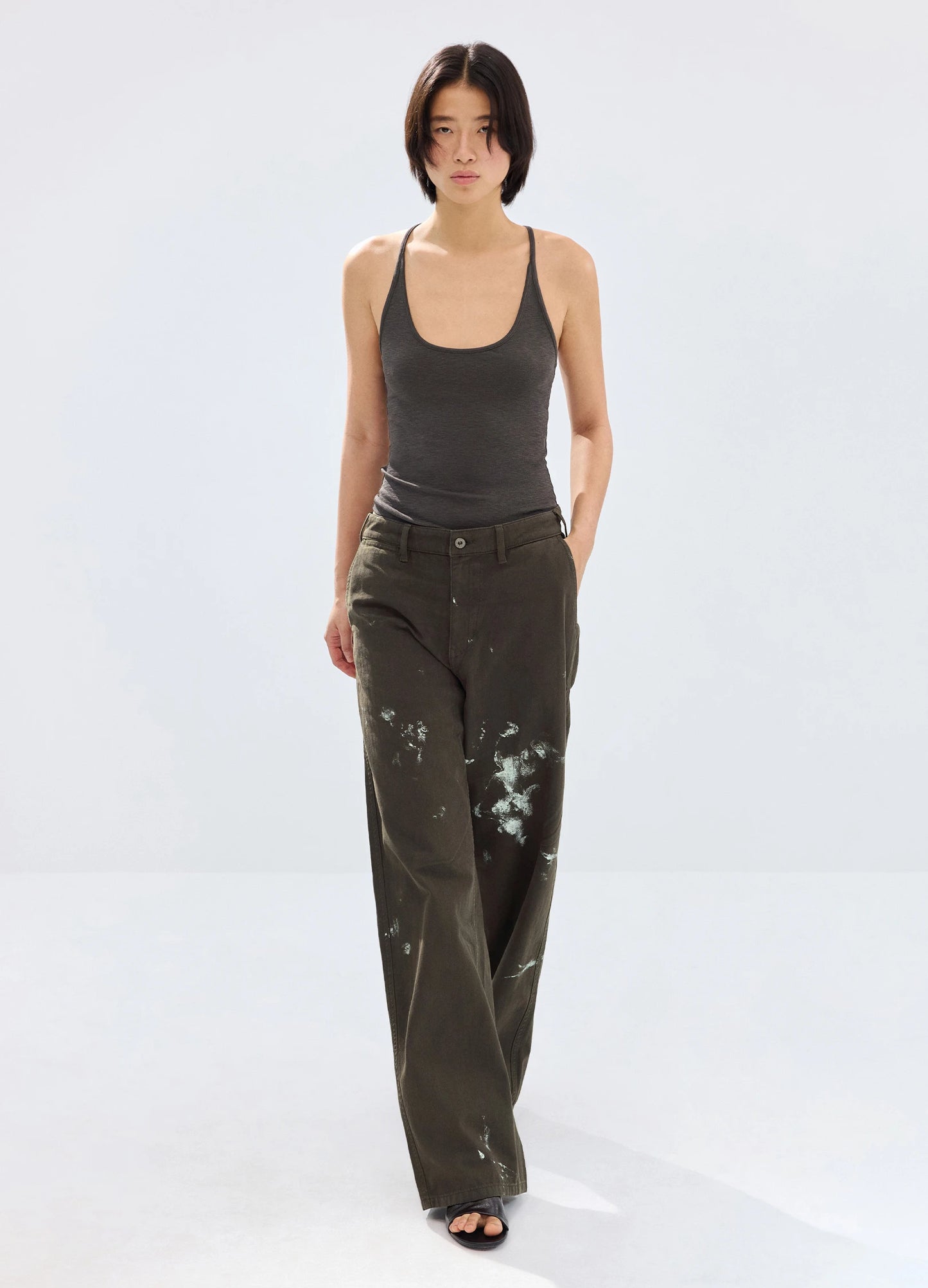 Straight Painter Trousers