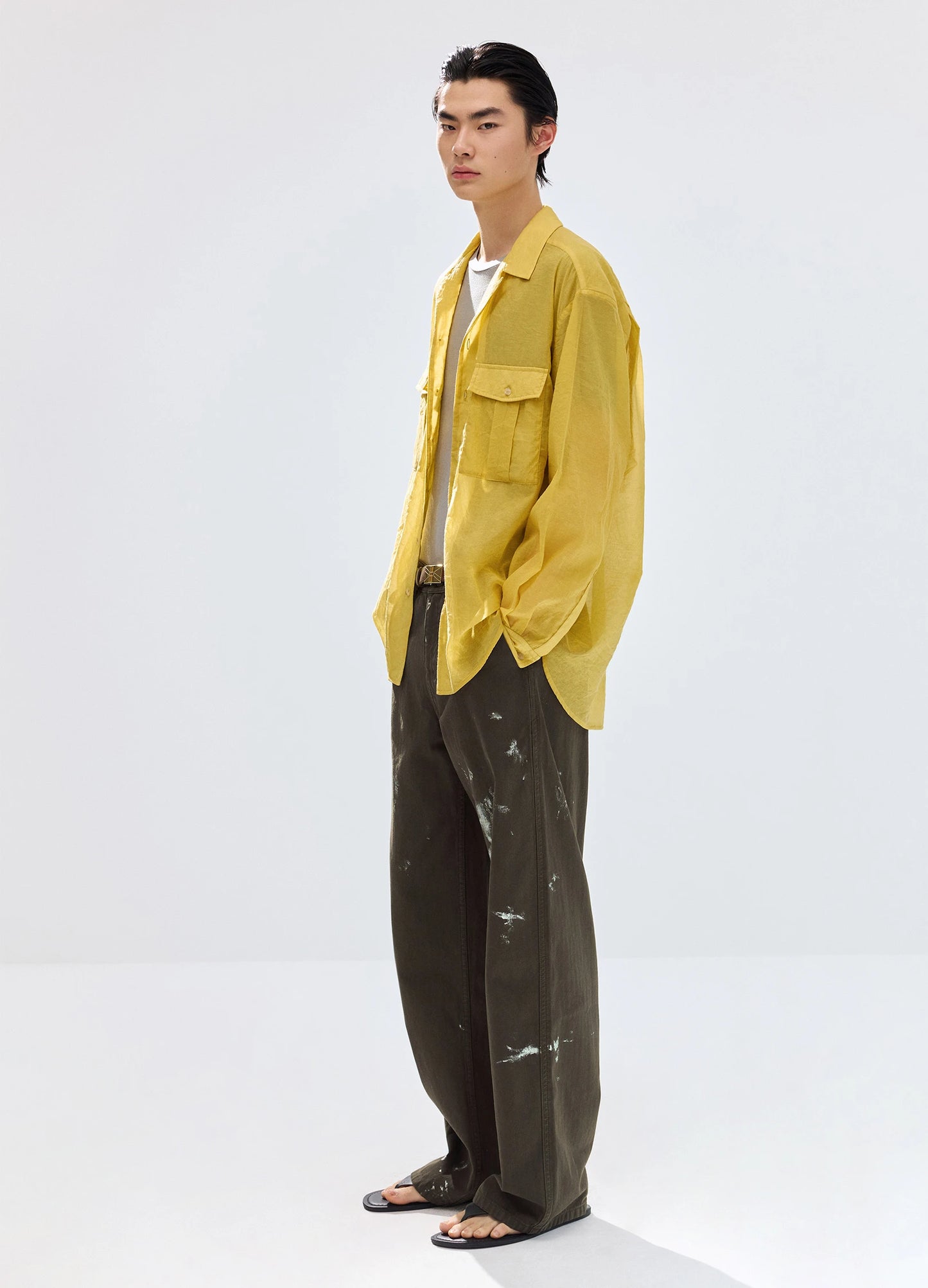 Straight Painter Trousers