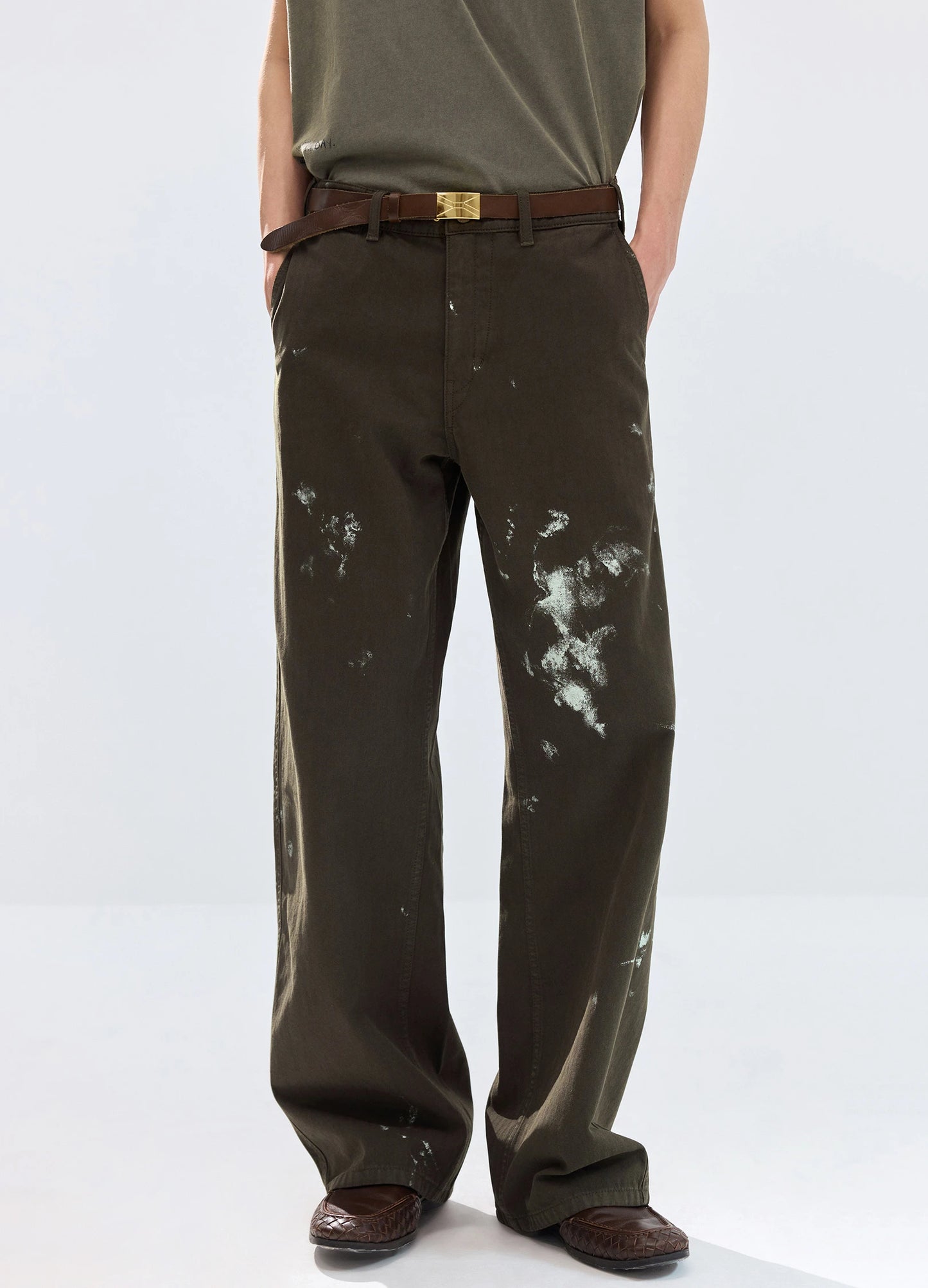 Straight Painter Trousers