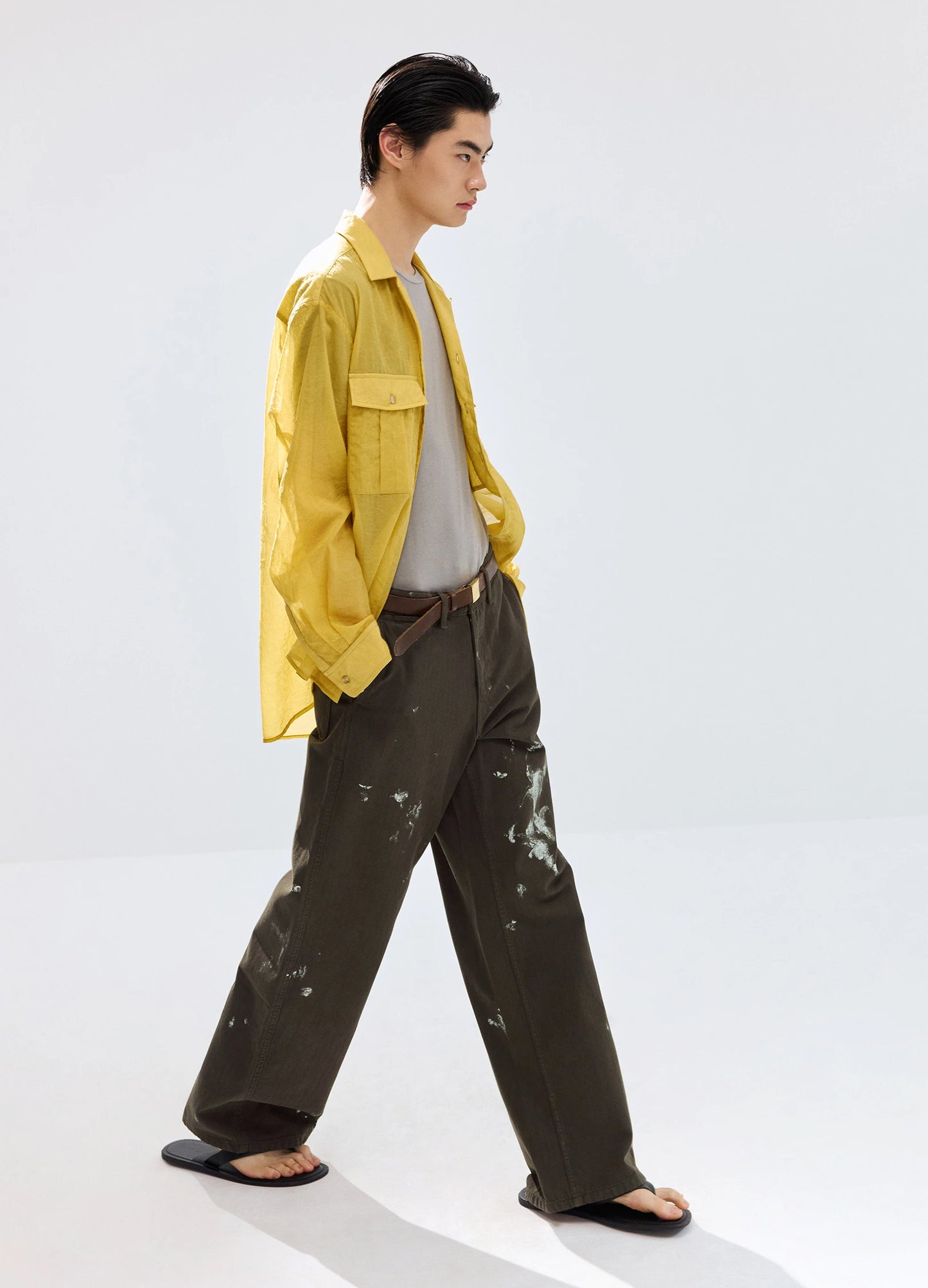 Straight Painter Trousers