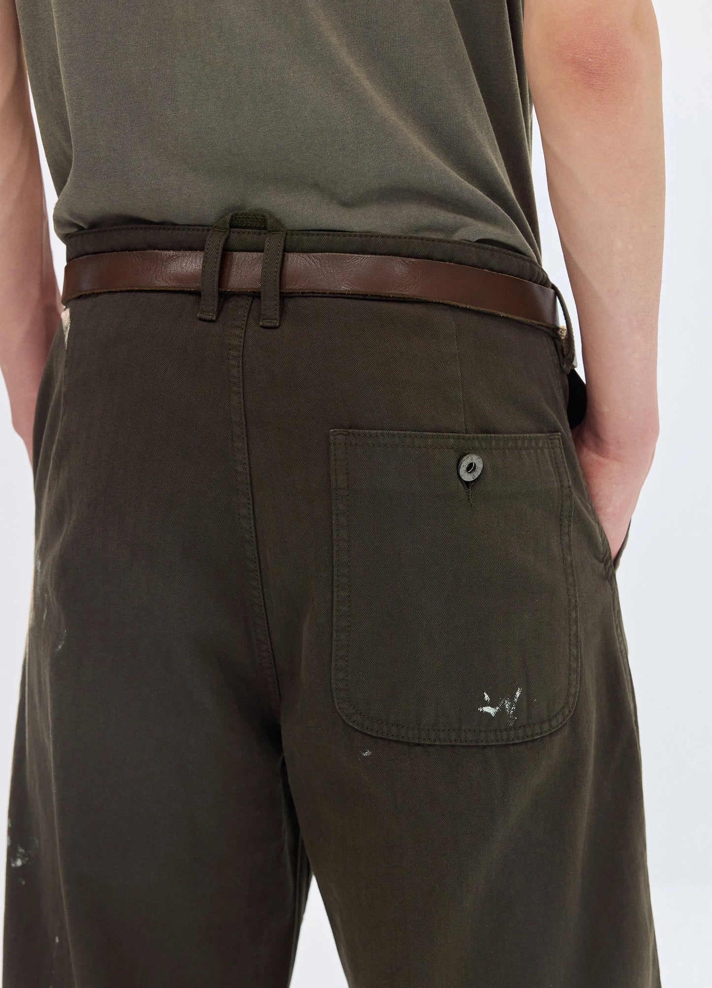 Straight Painter Trousers