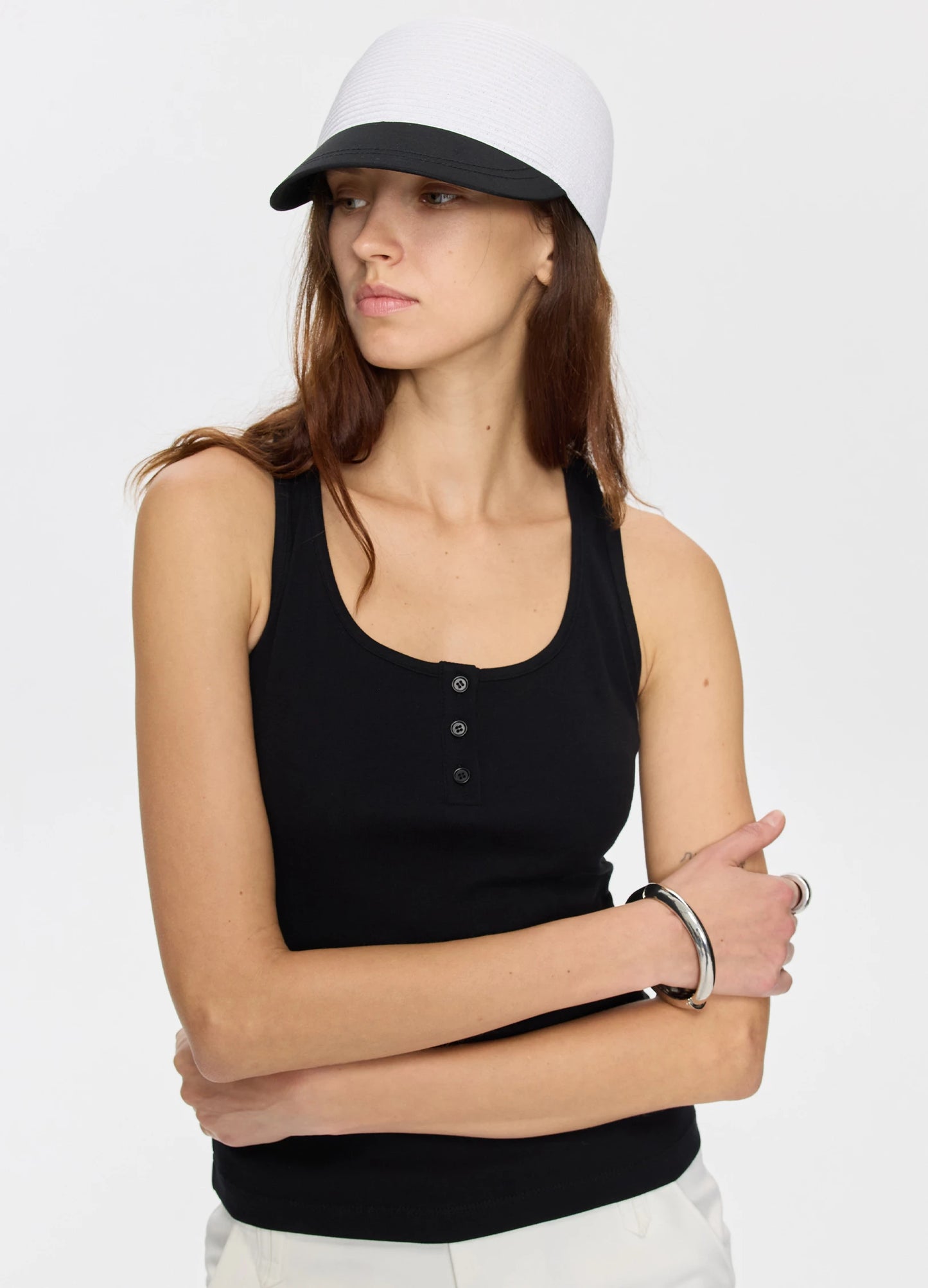 Straw Equestrian Cap