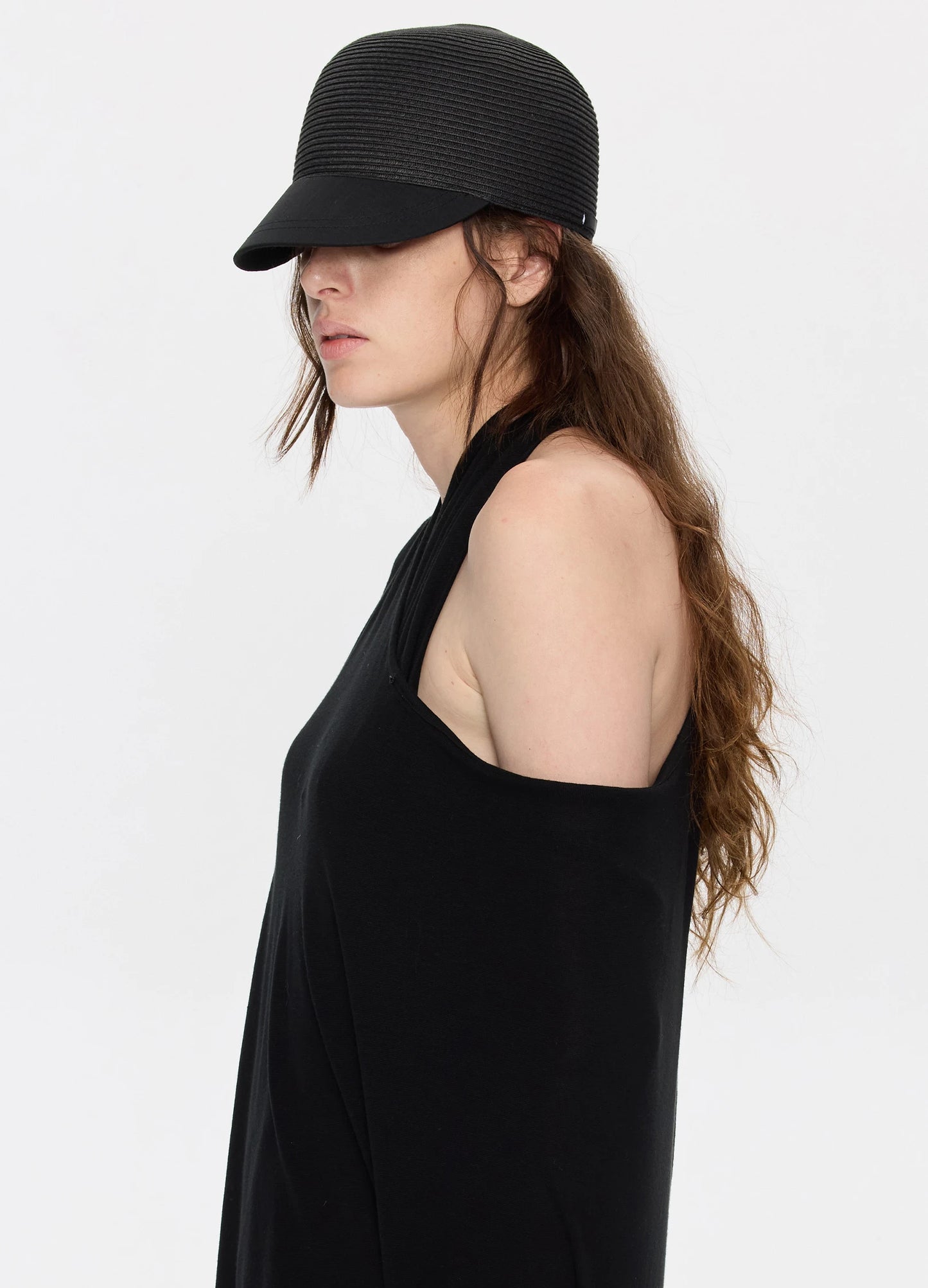 Straw Equestrian Cap