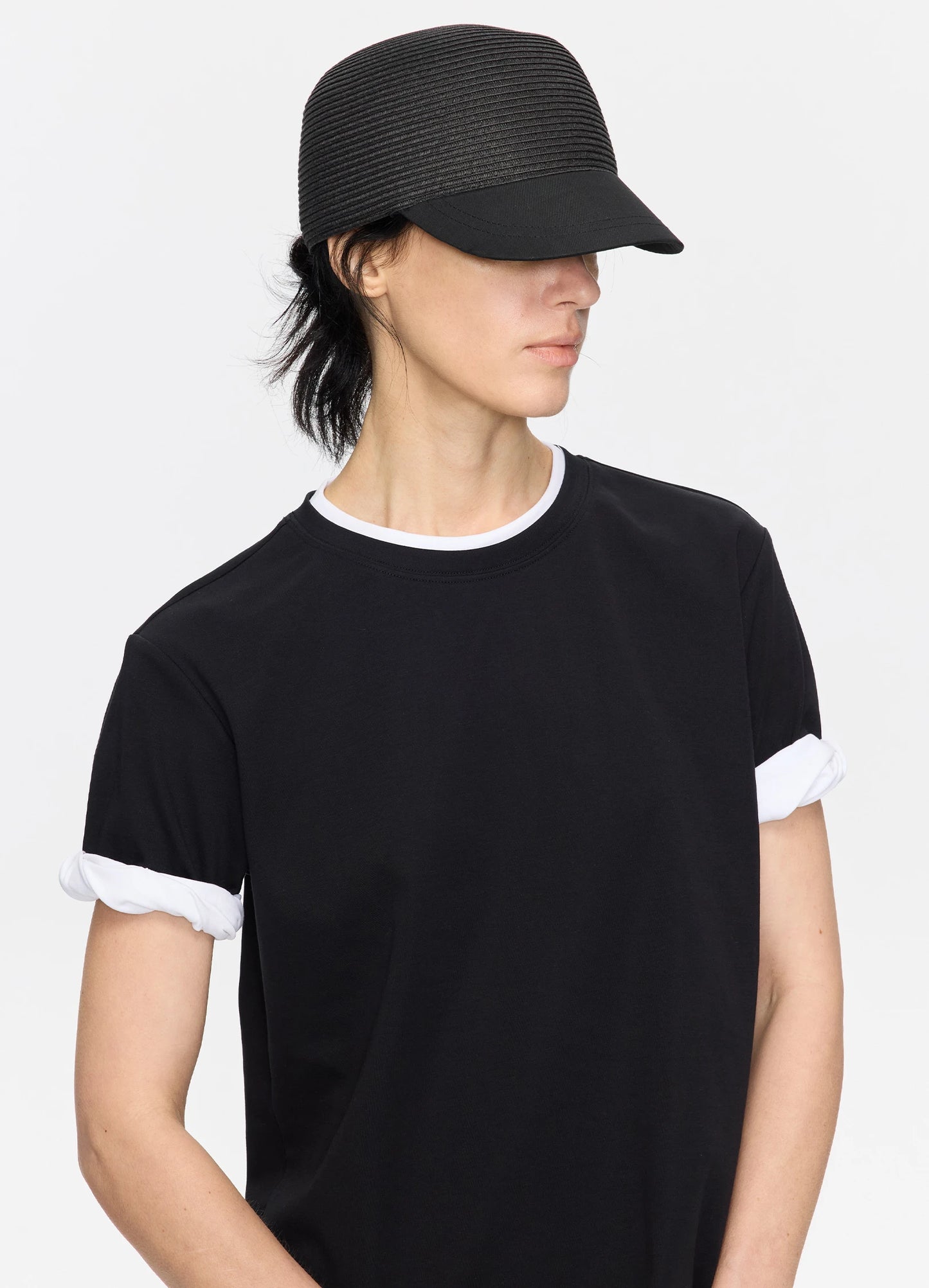 Straw Equestrian Cap