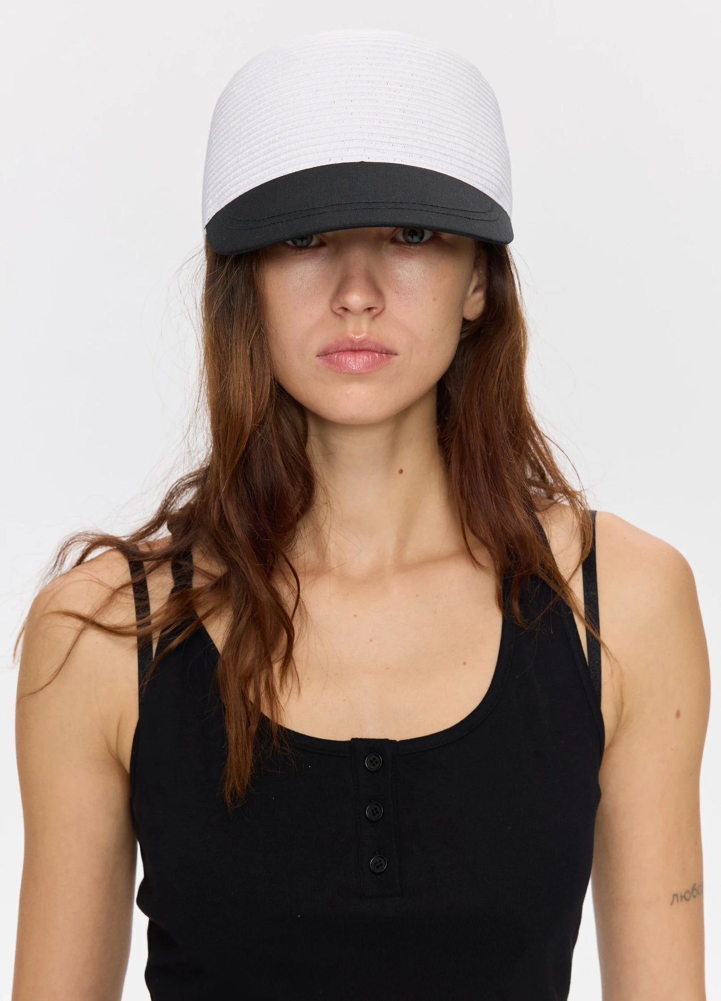 Straw Equestrian Cap