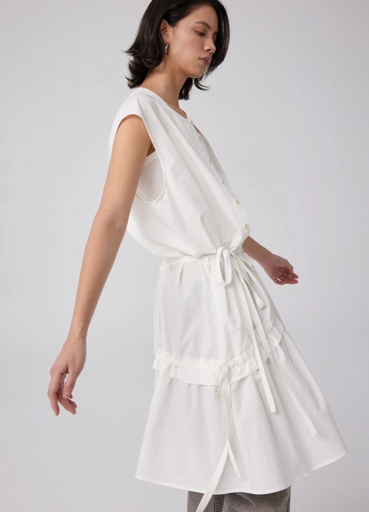 String Blouse Dress