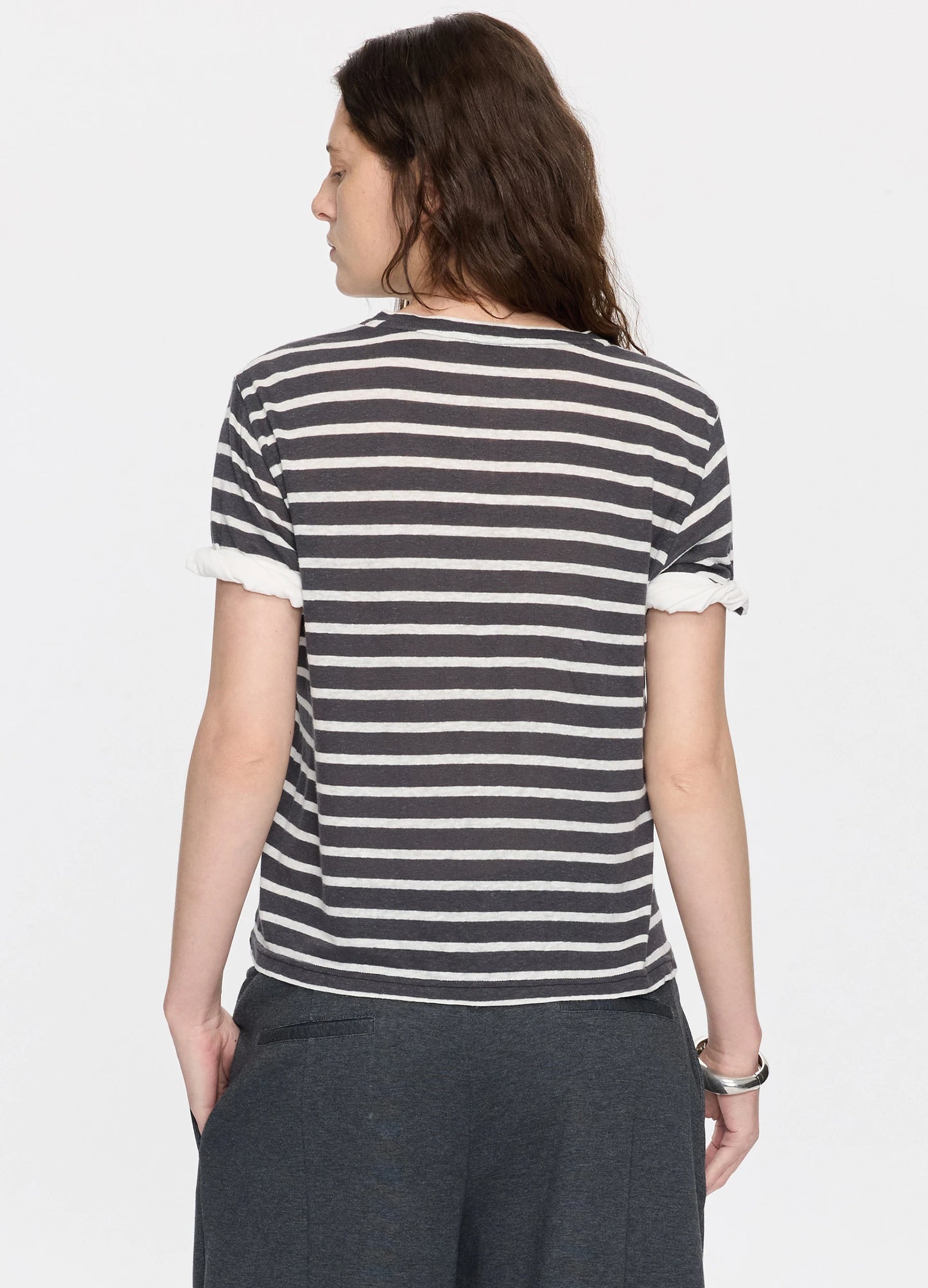 Striped Linen Tee