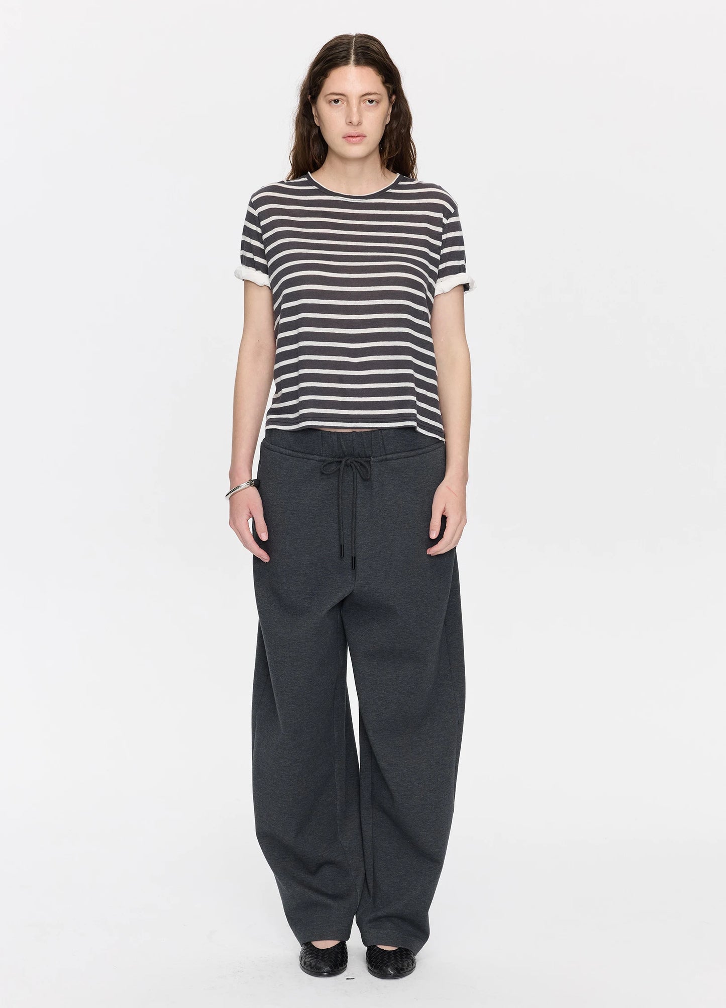 Striped Linen Tee