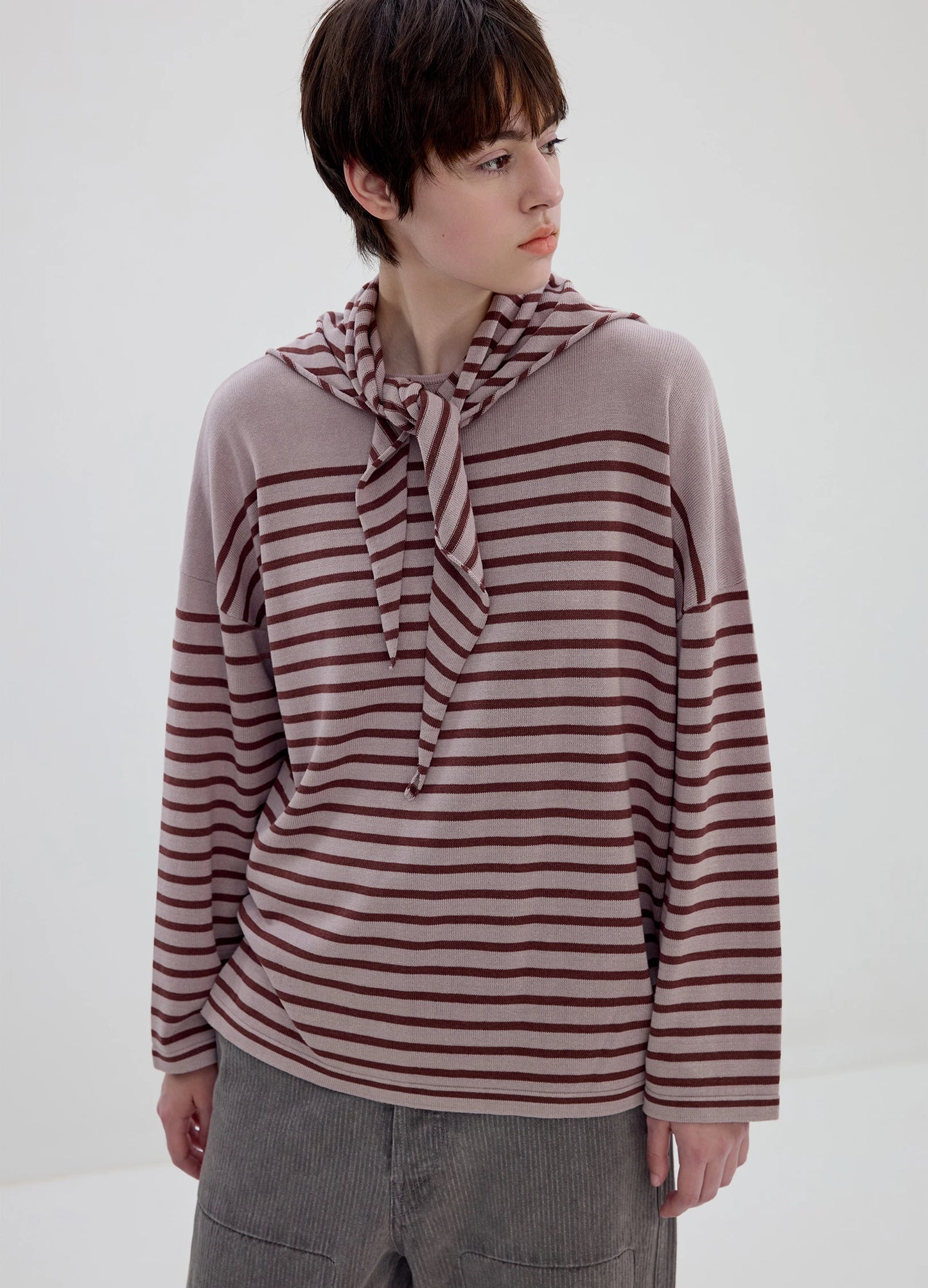 Striped Linen Tee
