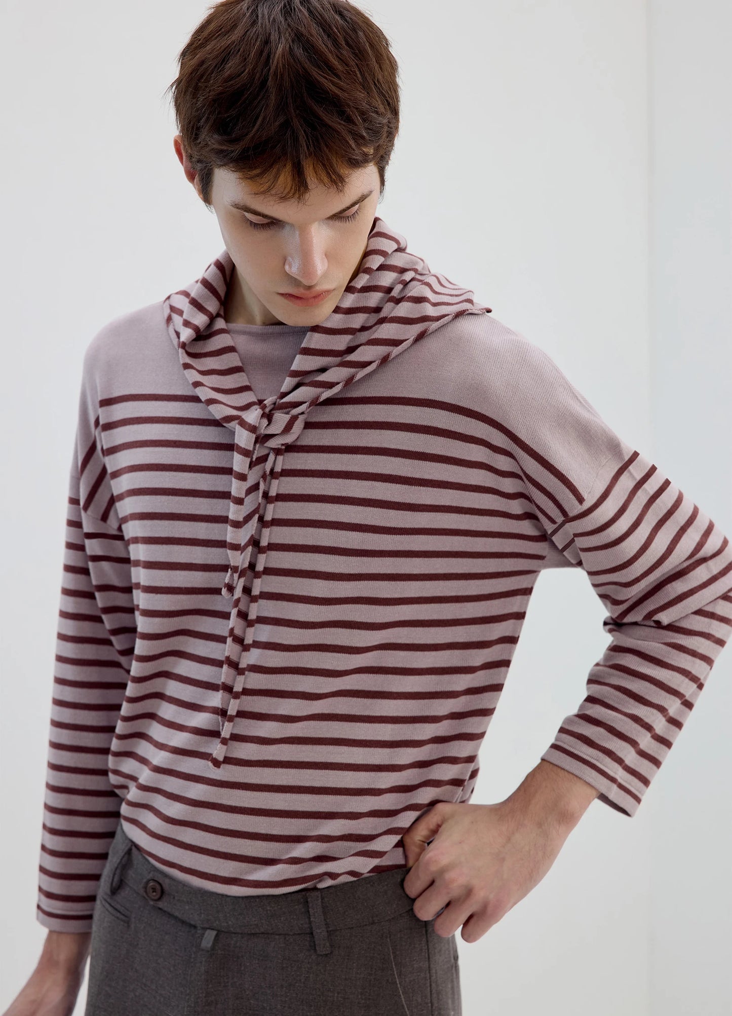 Striped Linen Tee