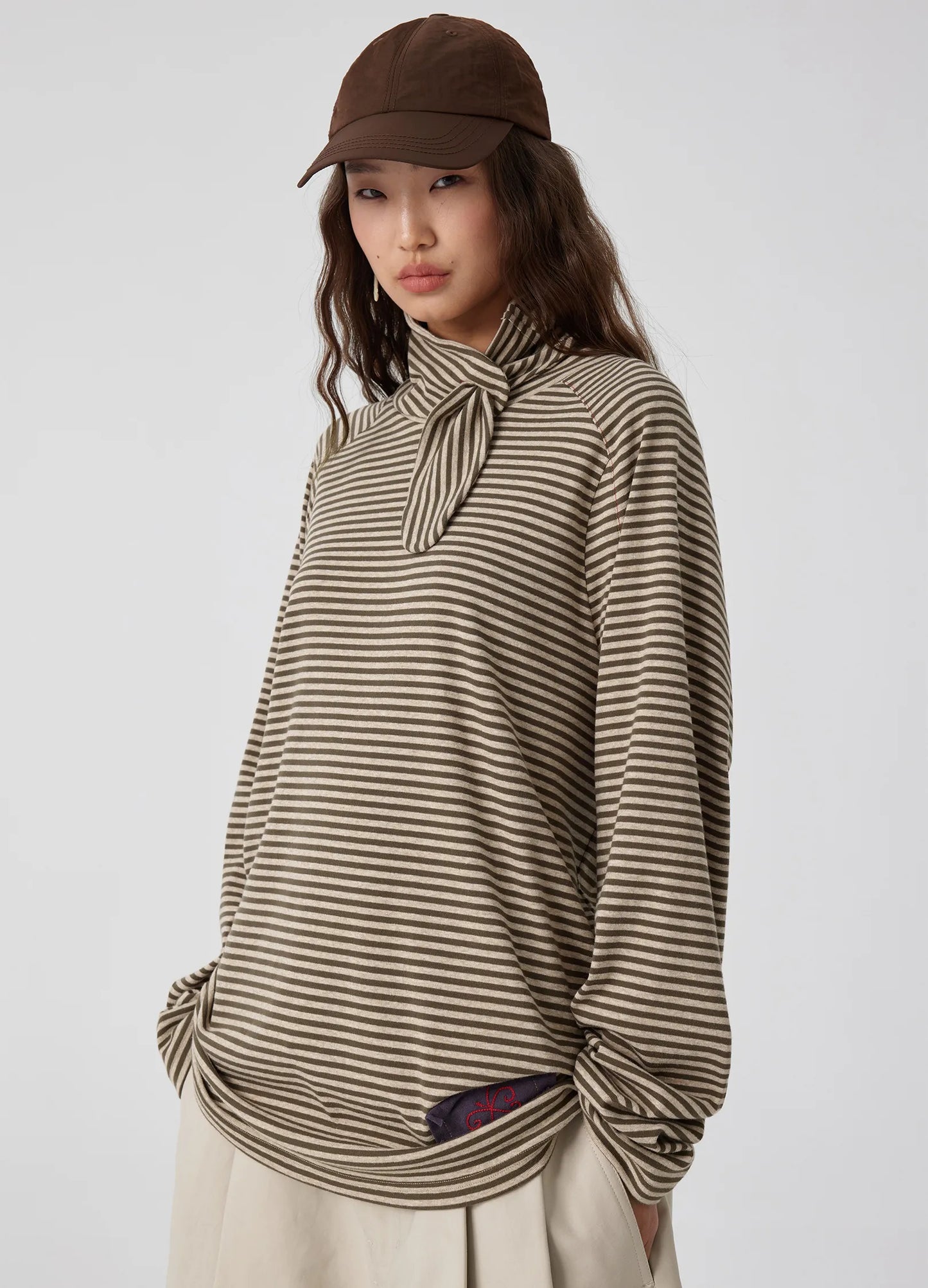 Striped Patch Longsleeve