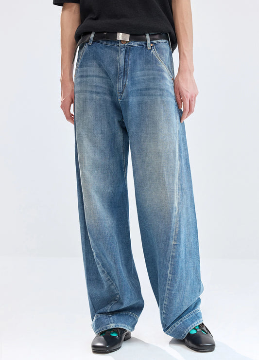 Structured Washed Denims
