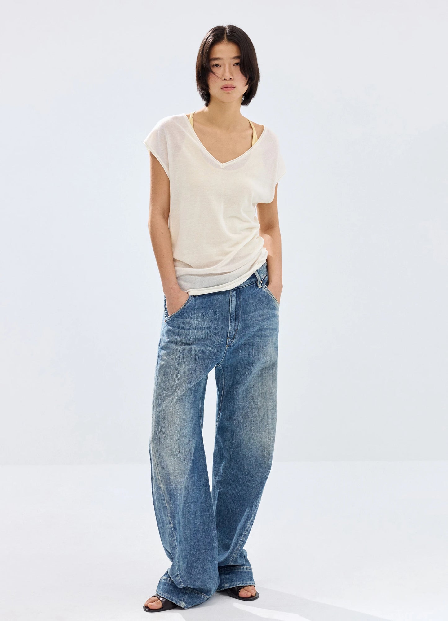 Structured Washed Denims