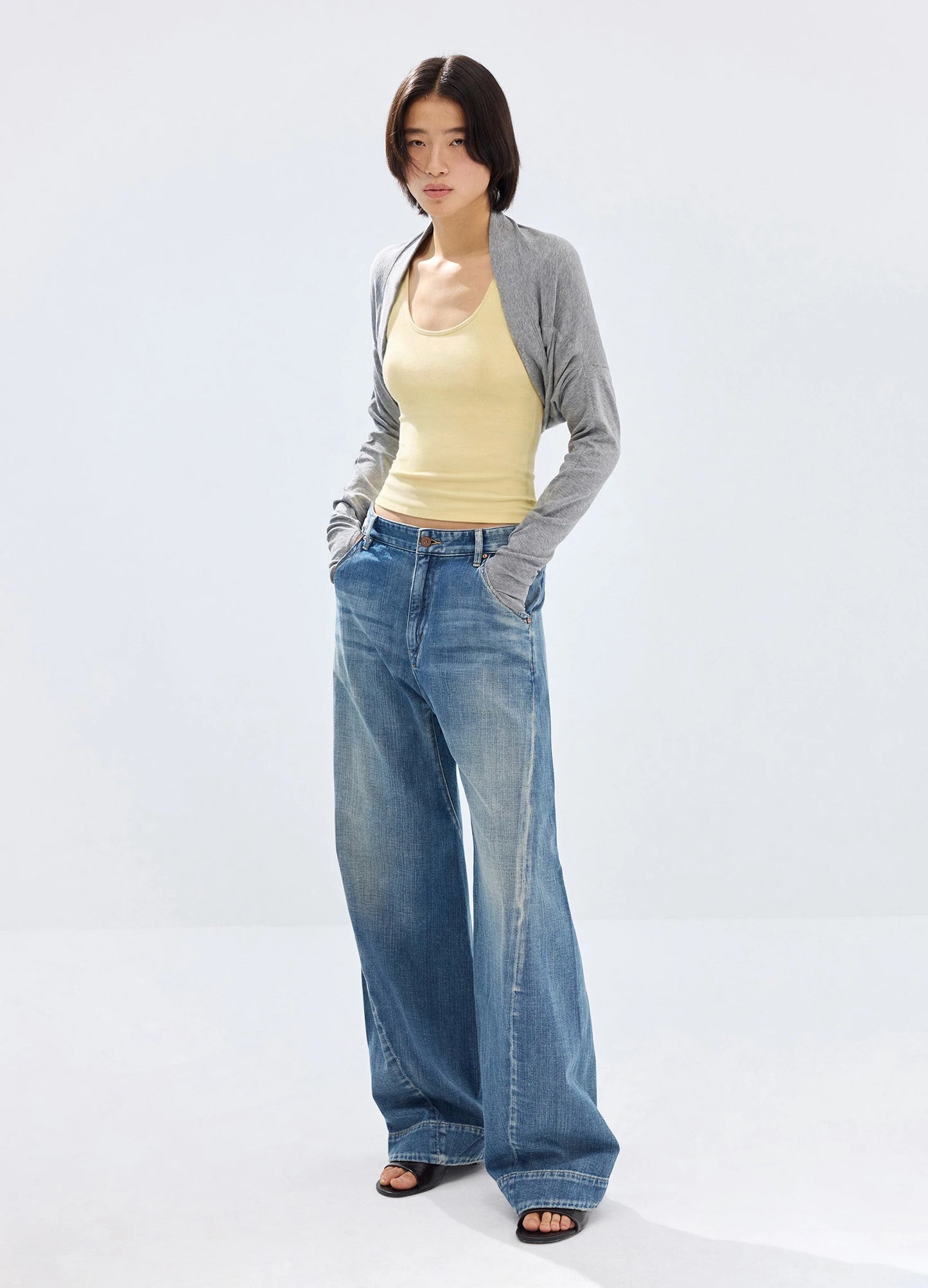 Structured Washed Denims