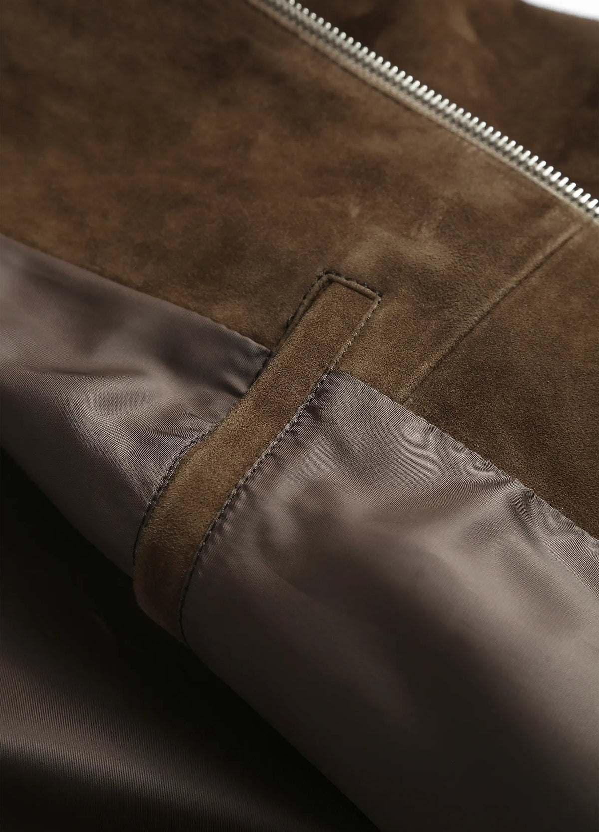 Suede Biker Jacket