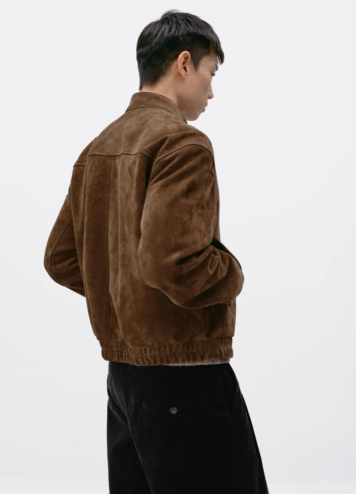 Suede Biker Jacket