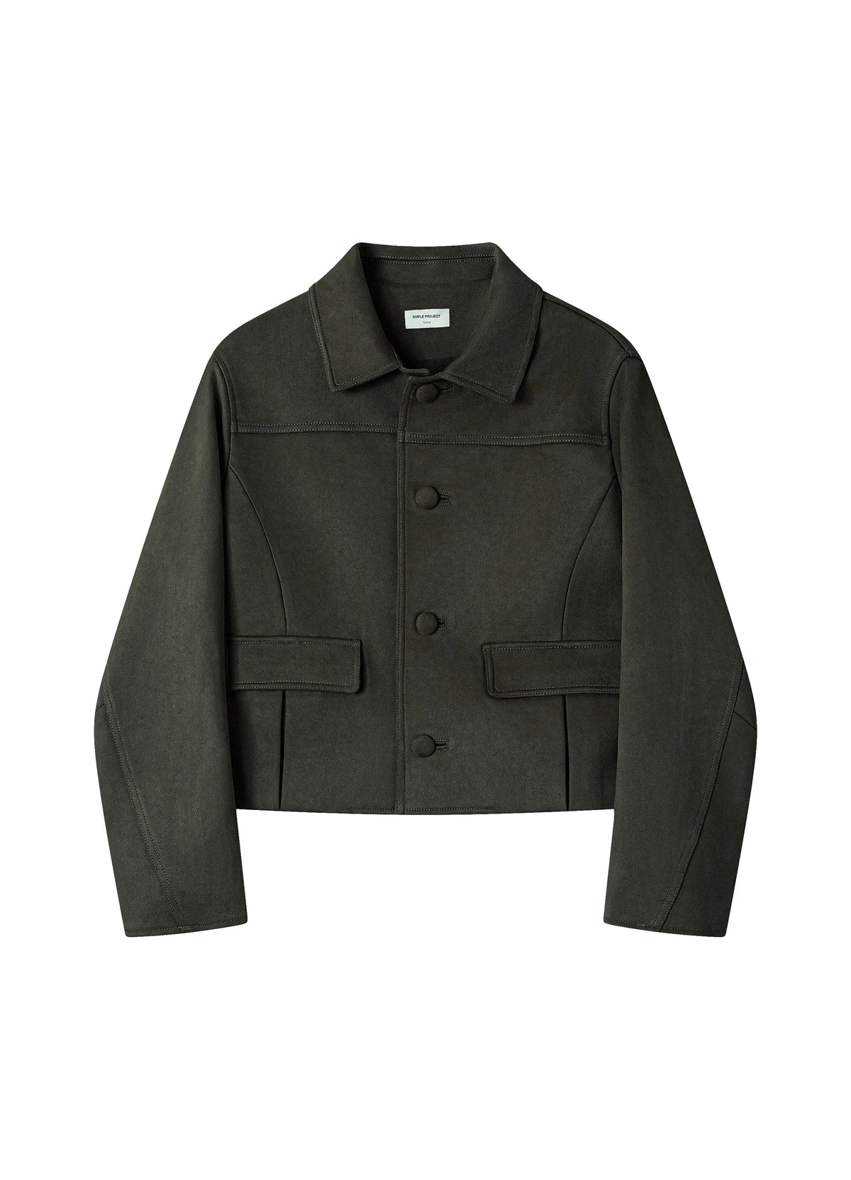 Suede Short Jacket