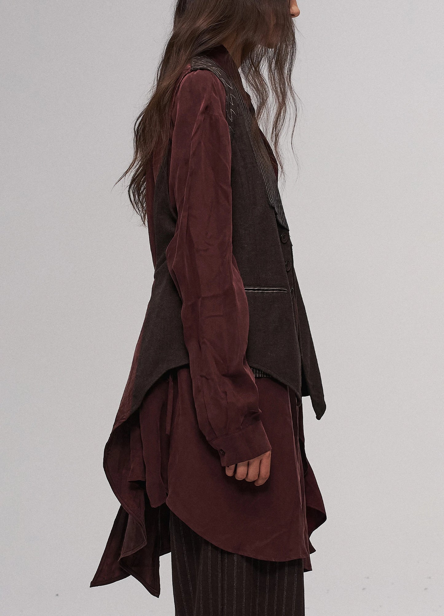 Tailored Embroidered Vest