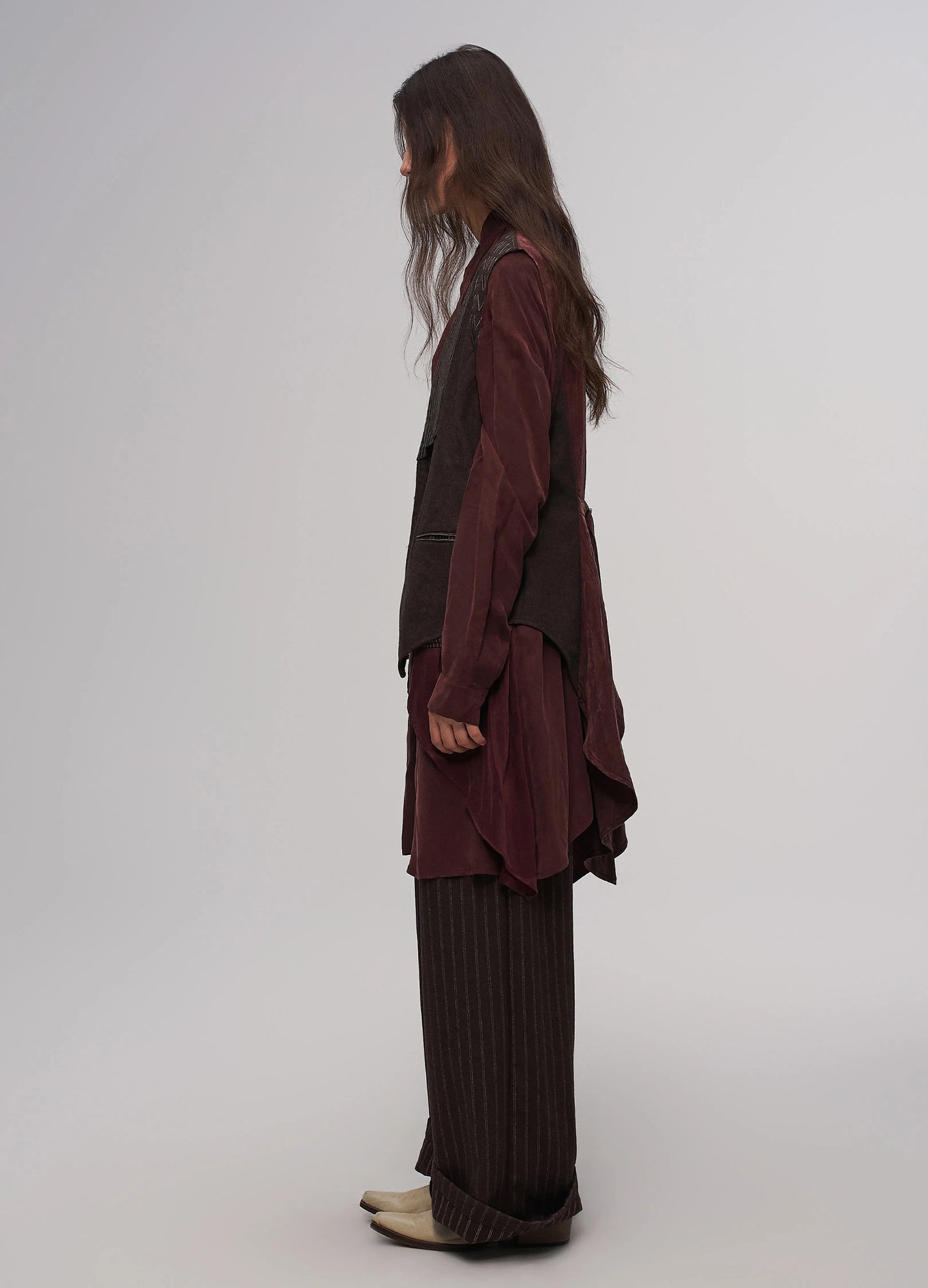 Tailored Embroidered Vest