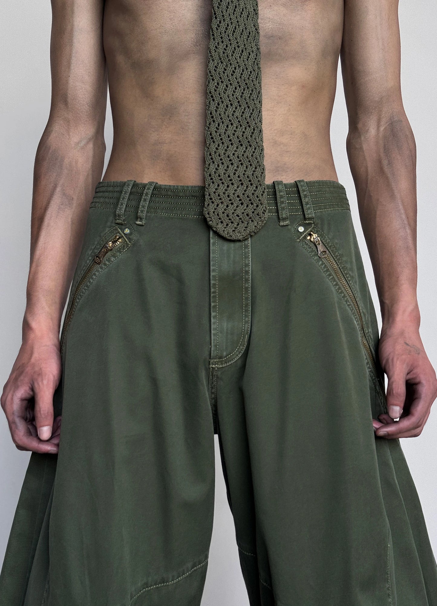 Tapered Cargo Trousers