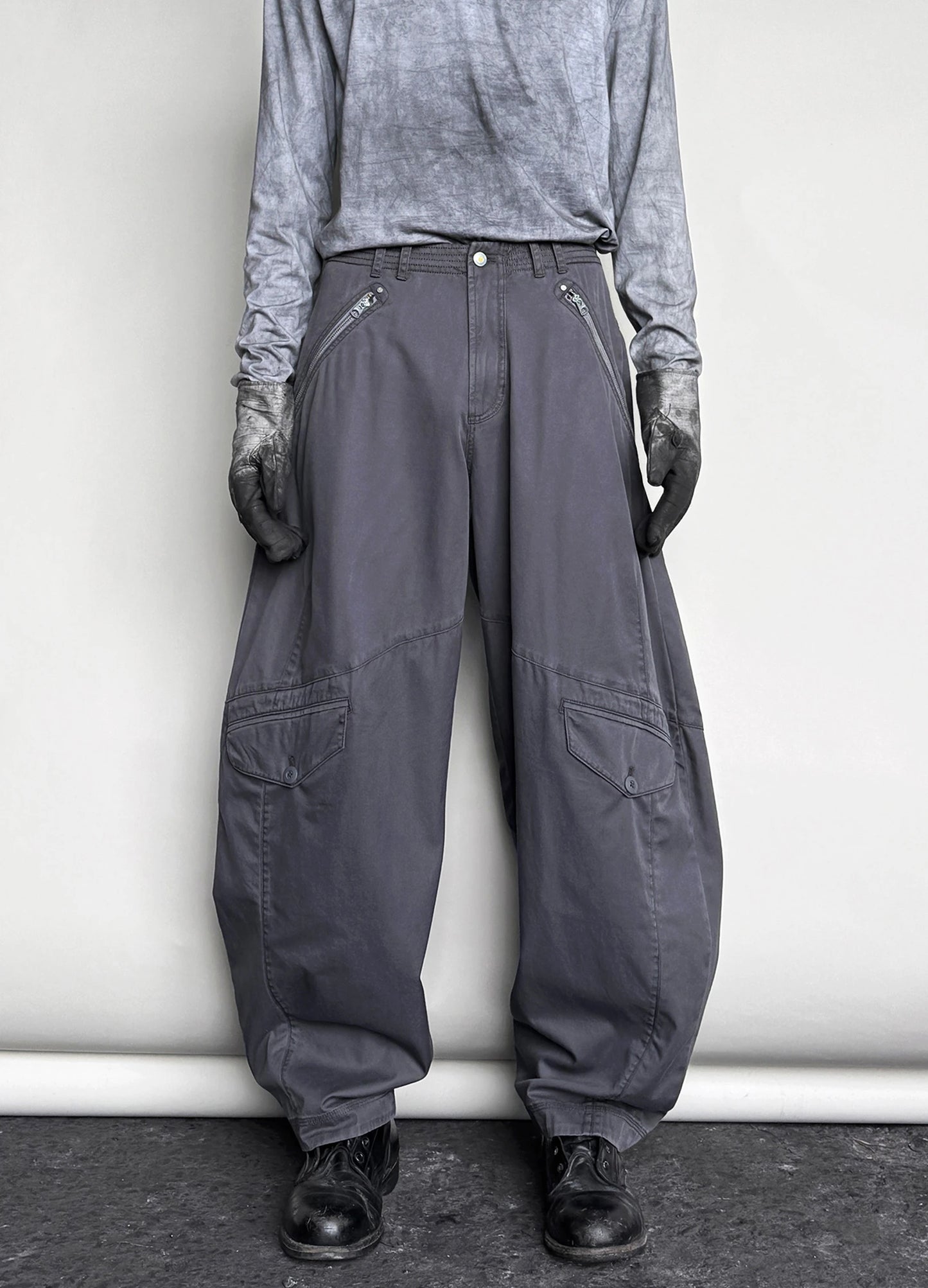 Tapered Cargo Trousers