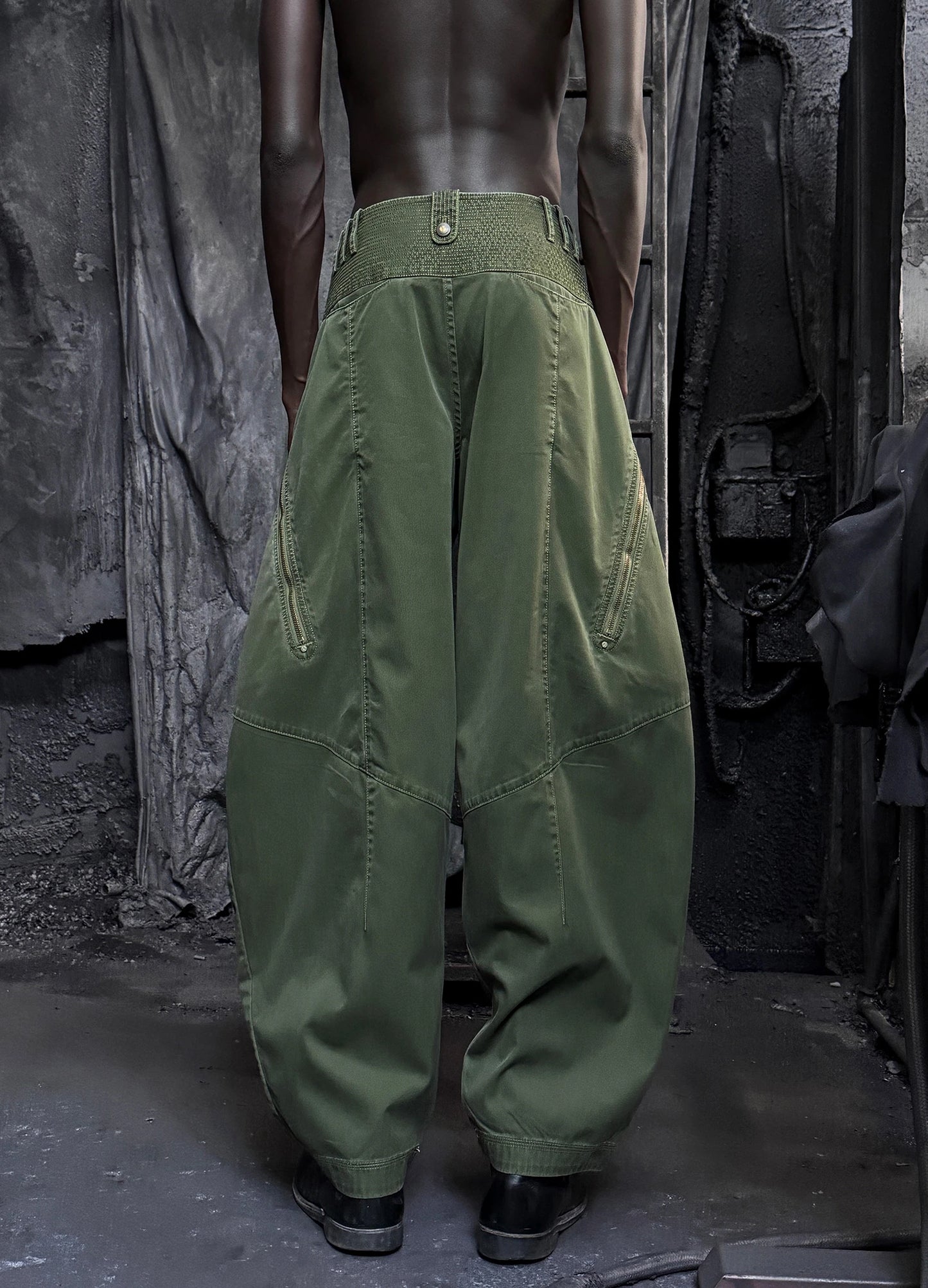 Tapered Cargo Trousers